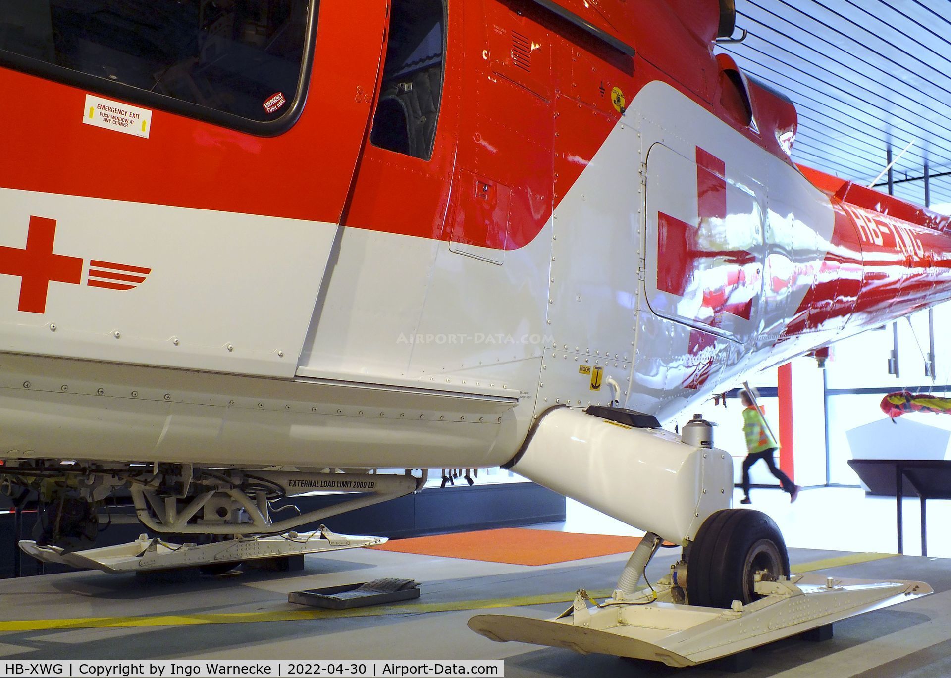HB-XWG, 1993 Agusta A-109K-2 C/N 10007, Agusta A.109K-2 at the Verkehrshaus der Schweiz, Luzern (Lucerne)