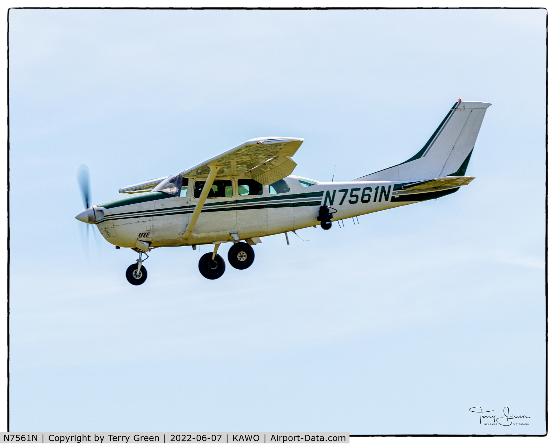 N7561N, 1977 Cessna TU206G Turbo Stationair C/N U20603673, Pierce County Sheriffs Department