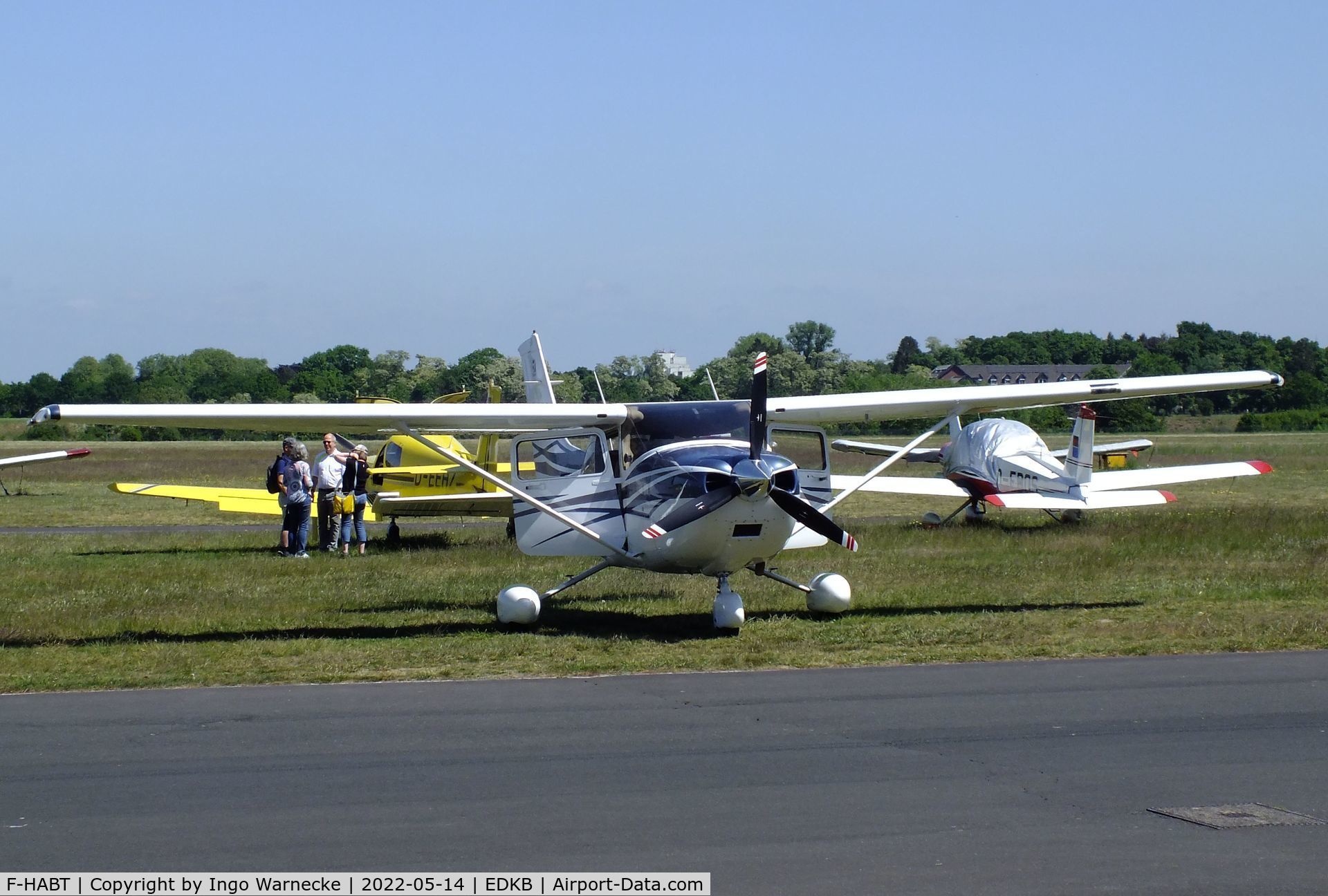 F-HABT, 2007 Cessna T182T Turbo Skylane C/N T18208716, Cessna T182T Skylane at Bonn-Hangelar airfield '2205-06
