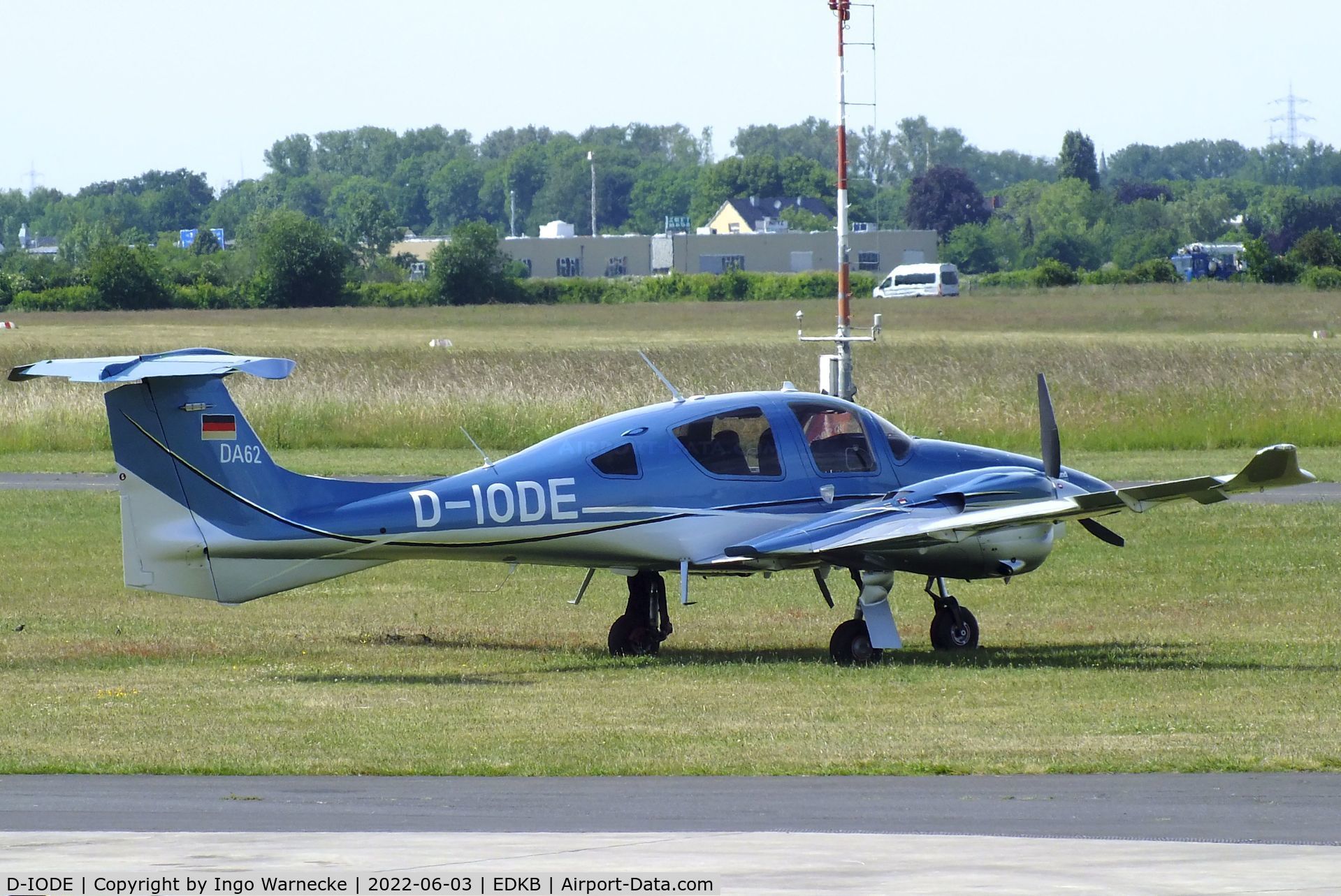 D-IODE, 2018 Diamond DA-62 C/N 62.113, Diamond DA-62 at Bonn-Hangelar airfield '2205-06