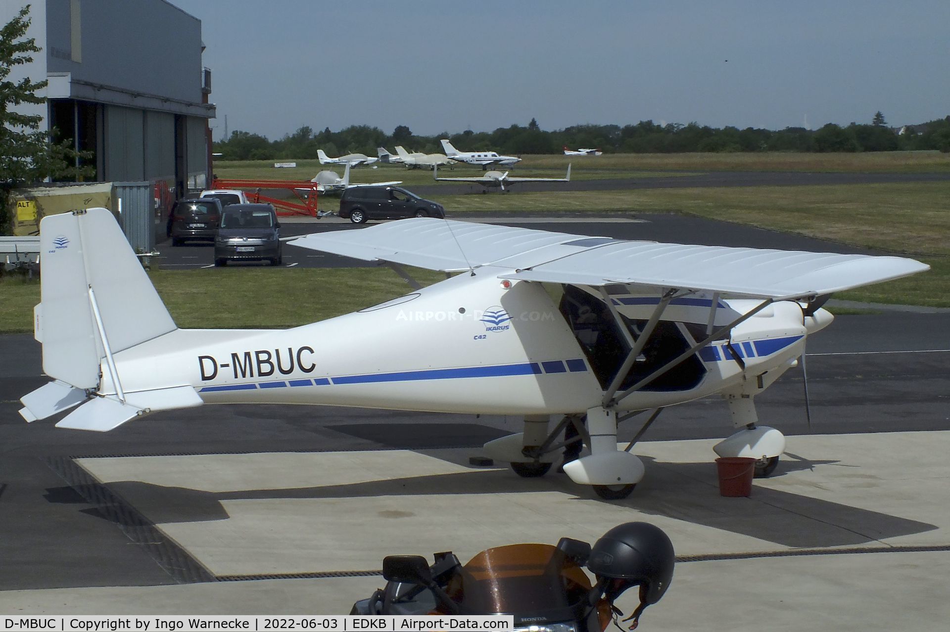 D-MBUC, 2015 Comco Ikarus C-42 C/N 1505-7393, Comco Ikarus C42 at Bonn-Hangelar airfield '2205-06