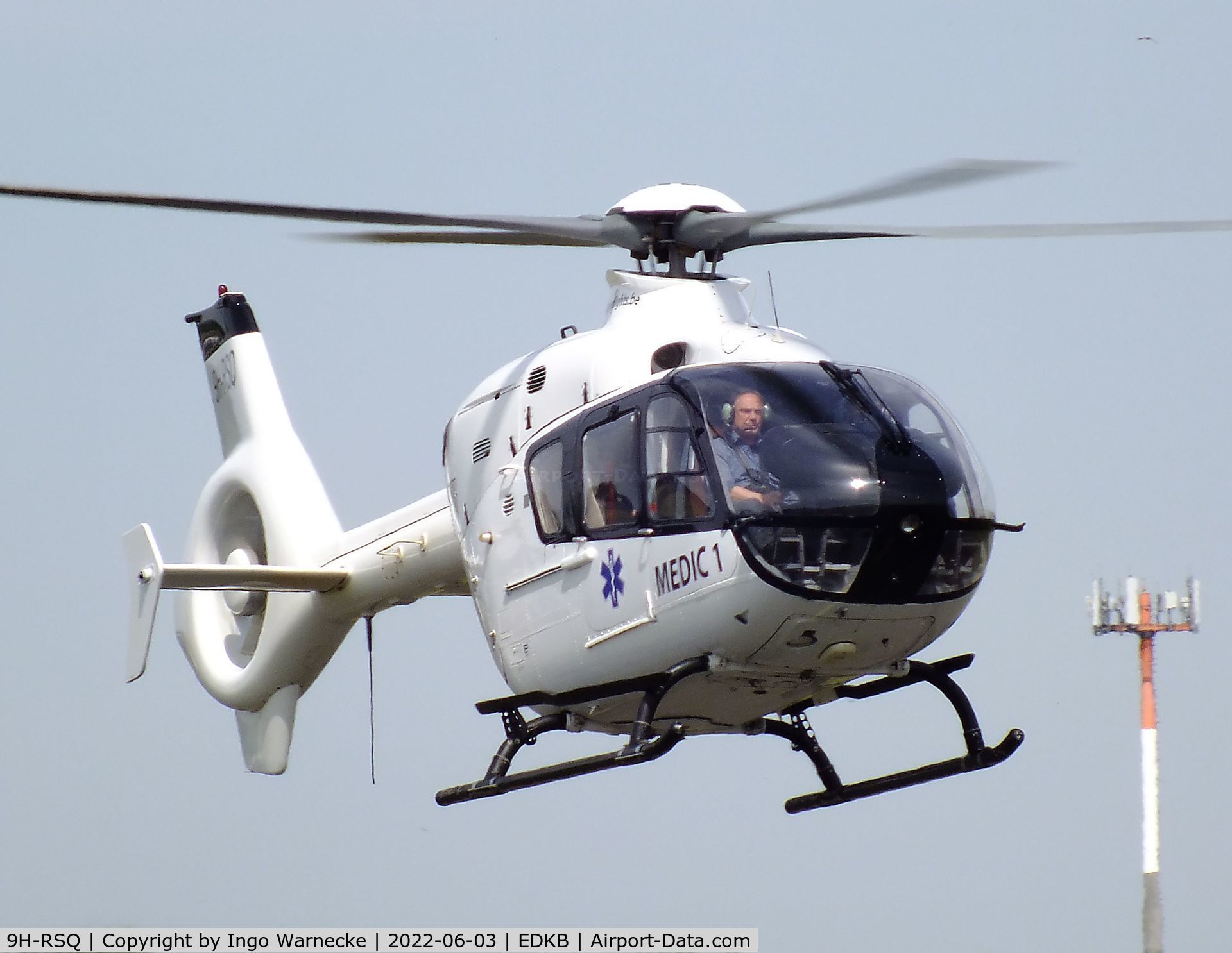 9H-RSQ, 1998 Eurocopter EC-135T-1 C/N 0035, Eurocopter EC135T1 at Bonn-Hangelar airfield '2205-06