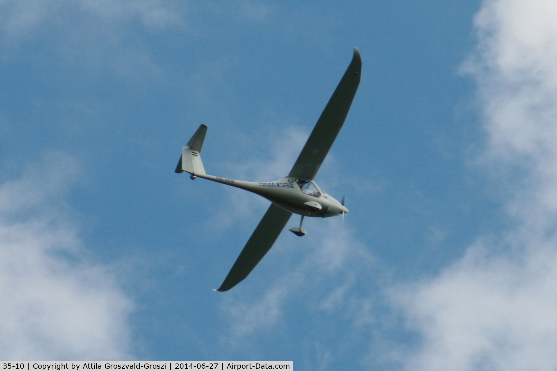 35-10, 2007 Pipistrel Sinus 912 C/N 126S9120104, In the airspace of Soly village, Hungary