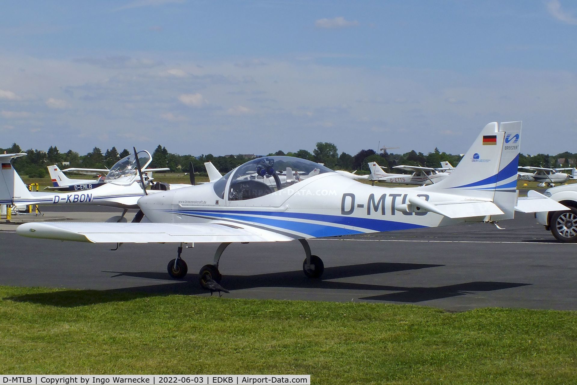 D-MTLB, Aerostyle Breezer B400 C/N Not found D-MTLB, Aerostyle Breezer B400 at Bonn-Hangelar airfield '2205-06