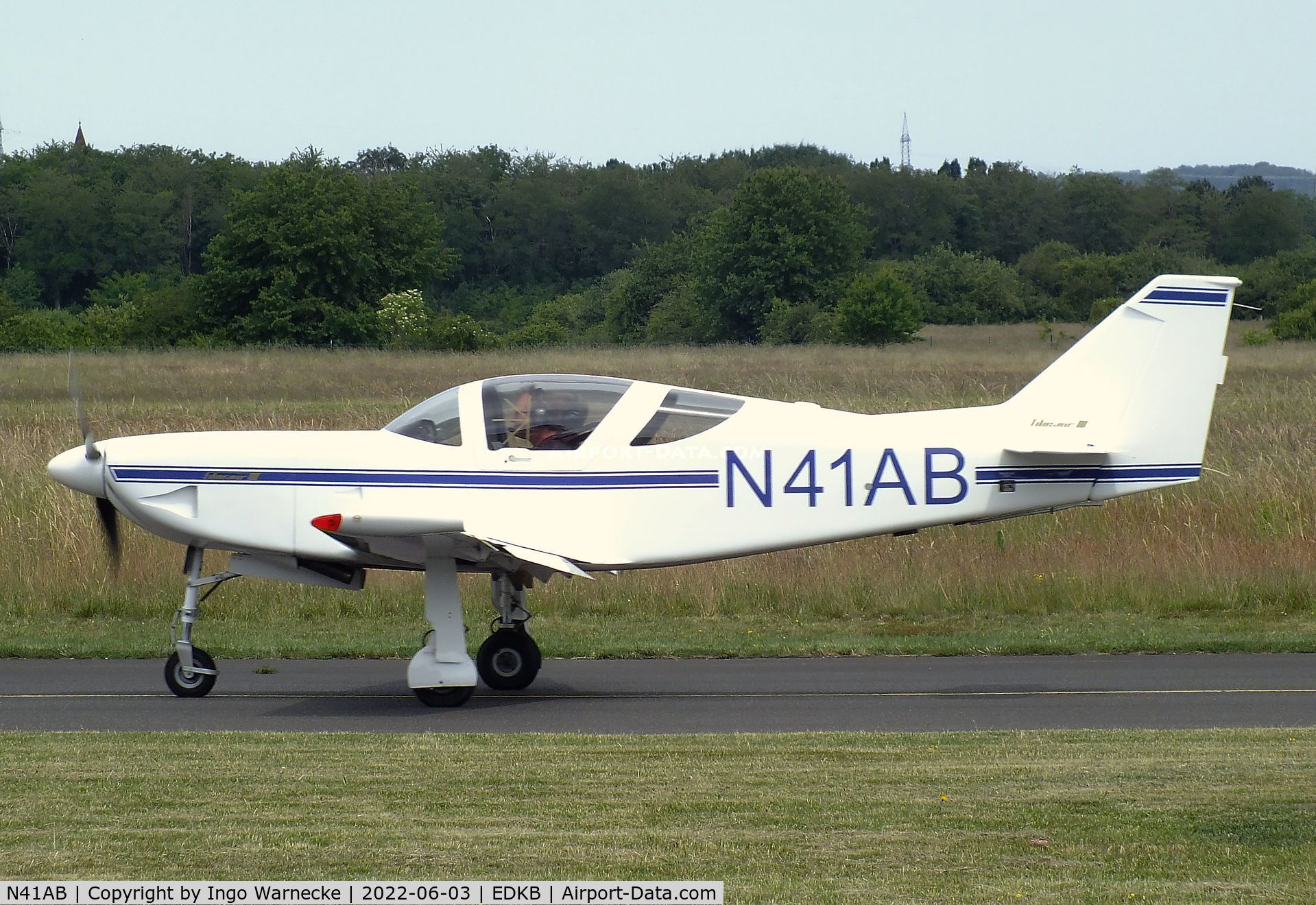 N41AB, 1991 Stoddard-Hamilton Glasair III C/N 3204, Stoddard-Hamilton Glasair III at Bonn-Hangelar airfield '2205-06