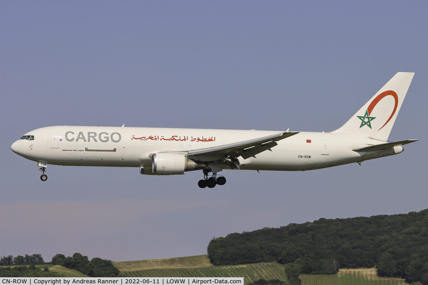 CN-ROW, 1999 Boeing 767-343/ER C/N 30008, Royal Air Maroc Cargo Boeing 767