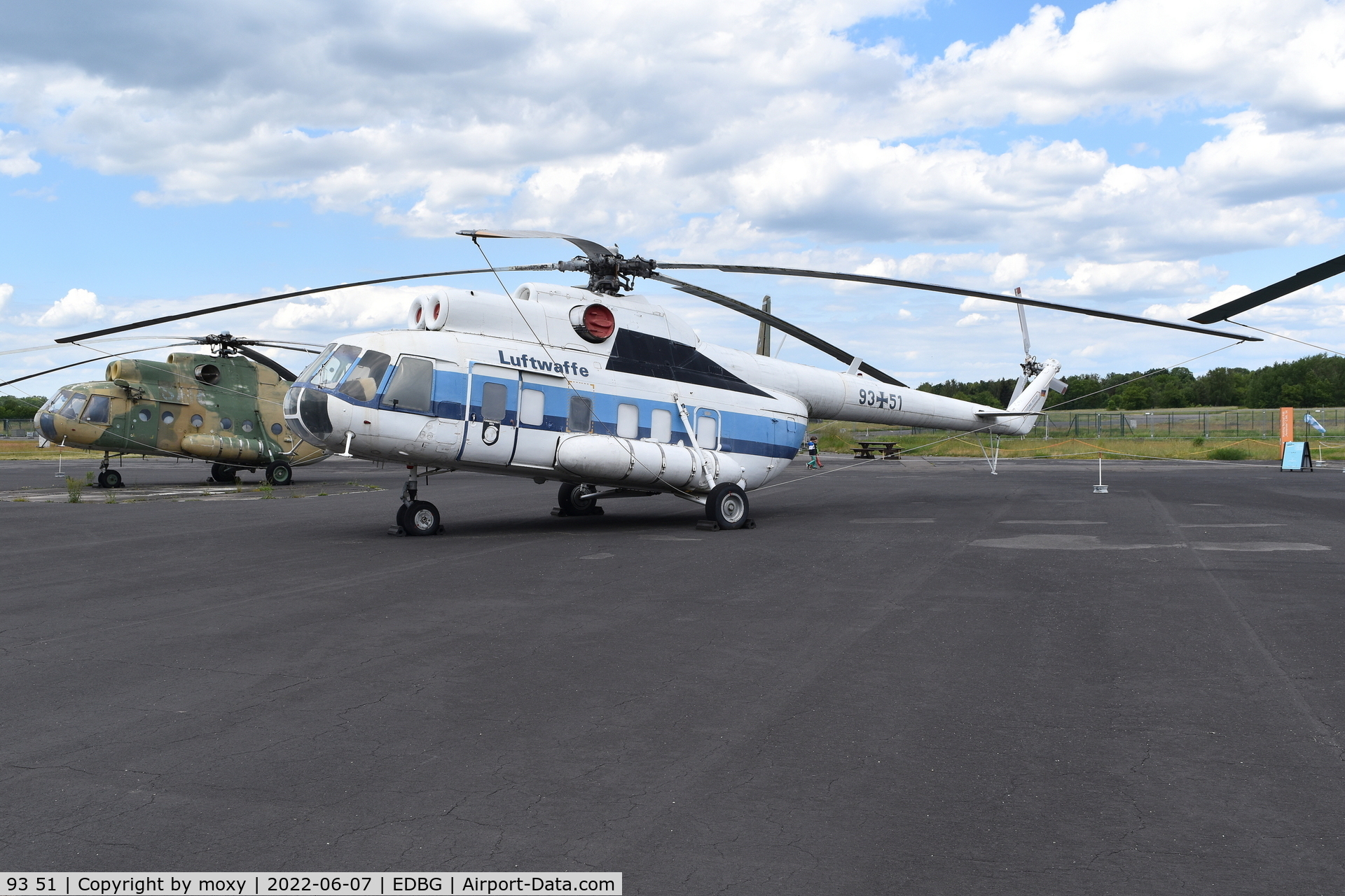 93 51, Mil Mi-8S Hip C/N 105104, Mil Mi-8S Hip at the Bundeswehr Museum of Military History – Berlin-Gatow Airfield. Ex 914