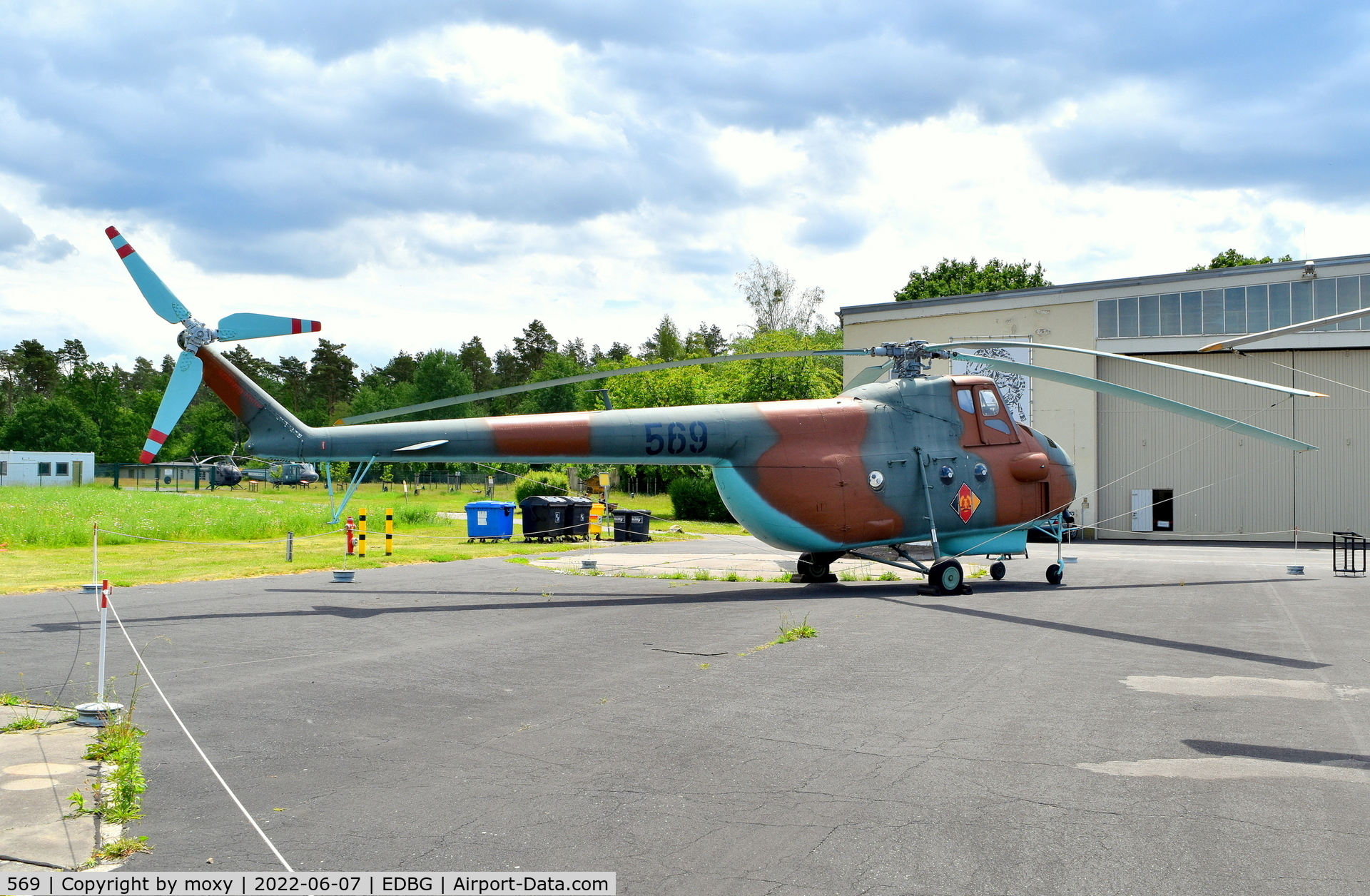569, 1963 Mil Mi-4A Hound C/N 13146, Mil Mi-4A Hound at the Bundeswehr Museum of Military History – Berlin-Gatow Airfield.