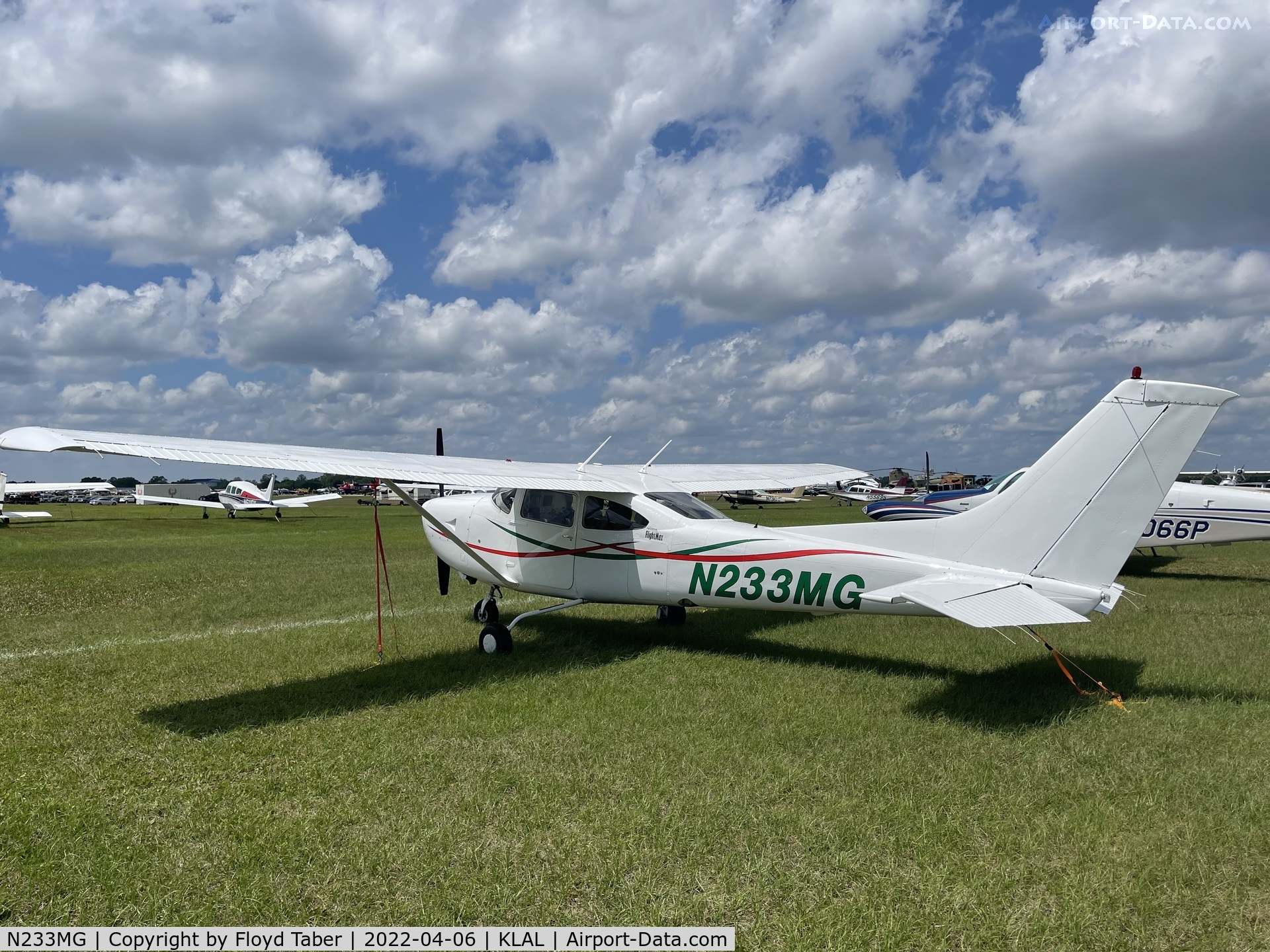 N233MG, 1980 Cessna R182 Skylane RG C/N R18201541, SUN N FUN