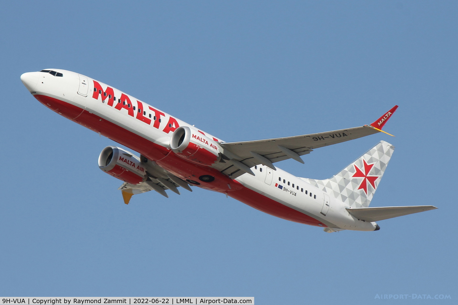 9H-VUA, 2021 Boeing 737-8-200 MAX C/N 65874, B737-8 MAX 9H-VUA Malta Air