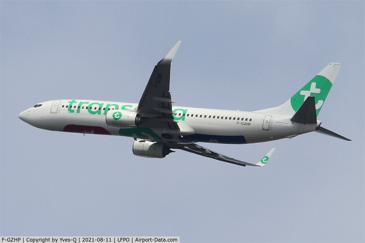 F-GZHP, 2000 Boeing 737-8K2 C/N 44566, Boeing 737-8K2, Take off rwy 24, Paris-Orly Airport (LFPO-ORY)