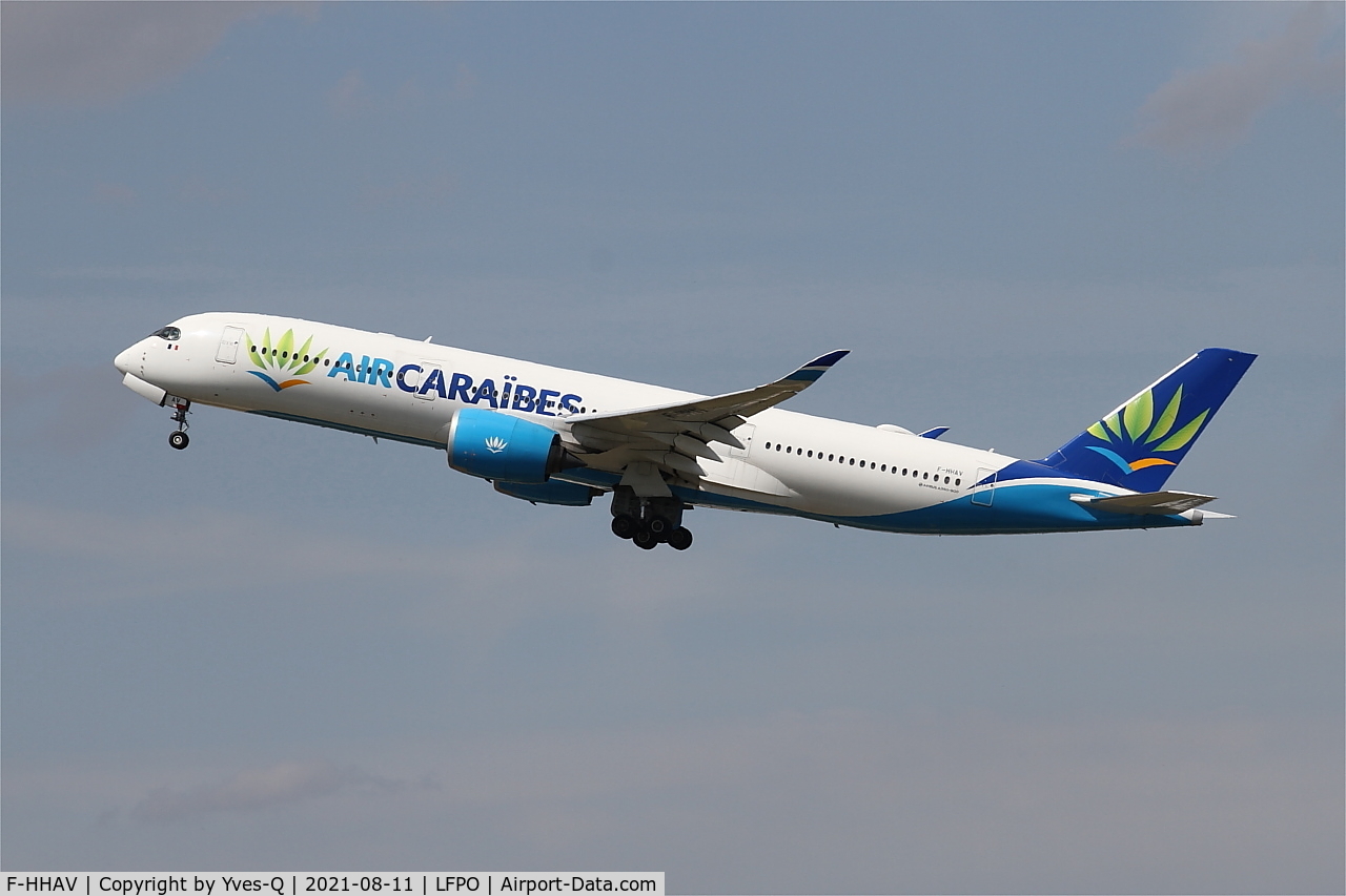 F-HHAV, 2016 Airbus A350-941 C/N 0082, Airbus A350-941, Take off rwy 24,Paris Orly airport (LFPO-ORY)