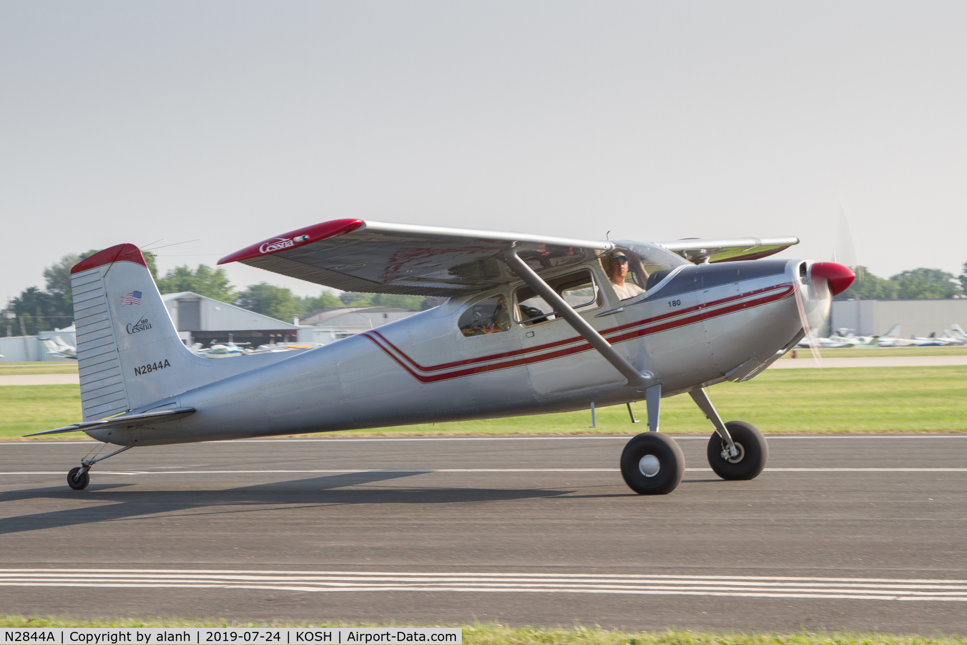 N2844A, 1953 Cessna 180 C/N 30044, At AirVenture 2019