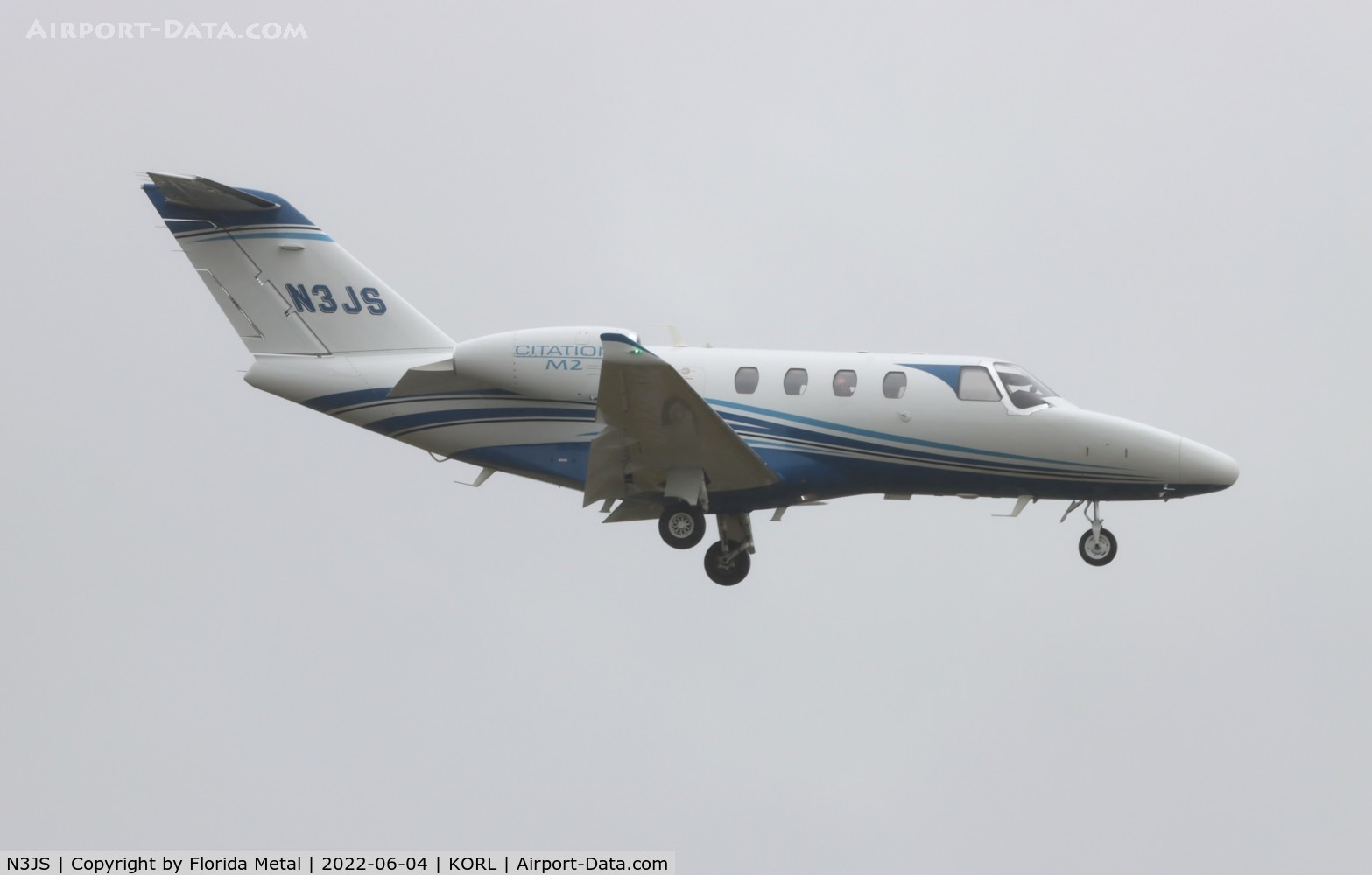 N3JS, 2020 Cessna 525 Citation M2 C/N 525-1052, Citation M2