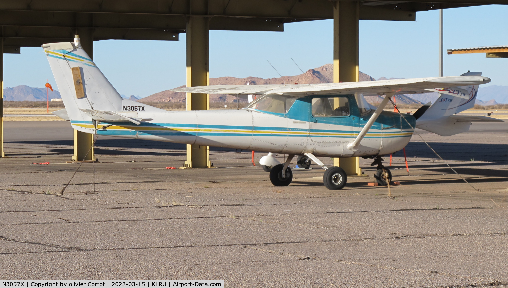 N3057X, 1966 Cessna 150F C/N 15064457, march 2022