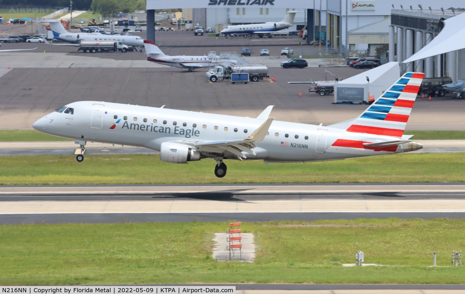 N216NN, 2015 Embraer 175LR (ERJ-170-200LR) C/N 17000513, TPA 2022