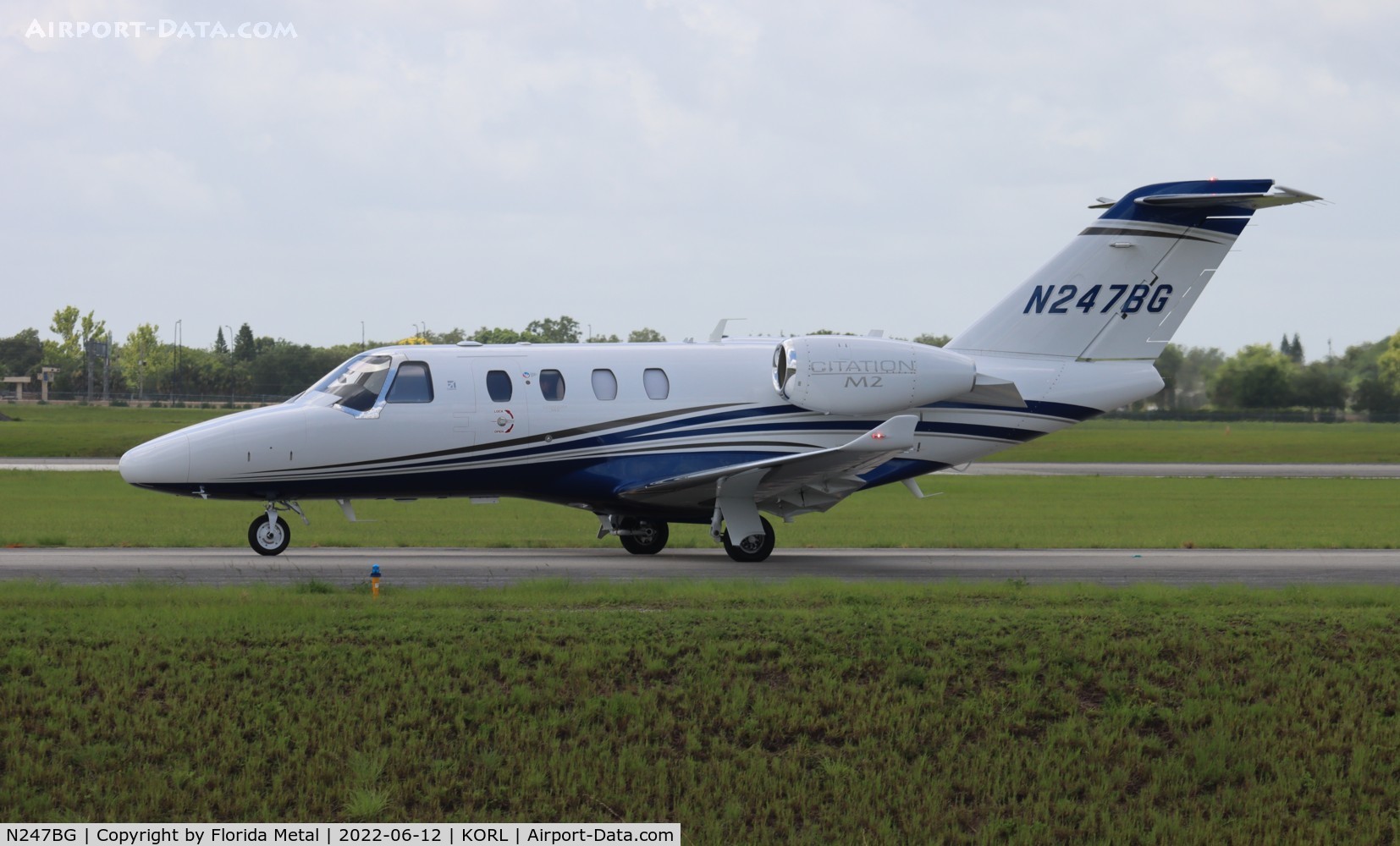 N247BG, 2021 Cessna 525 CitationJet M2 C/N 525-1078, Citation M2