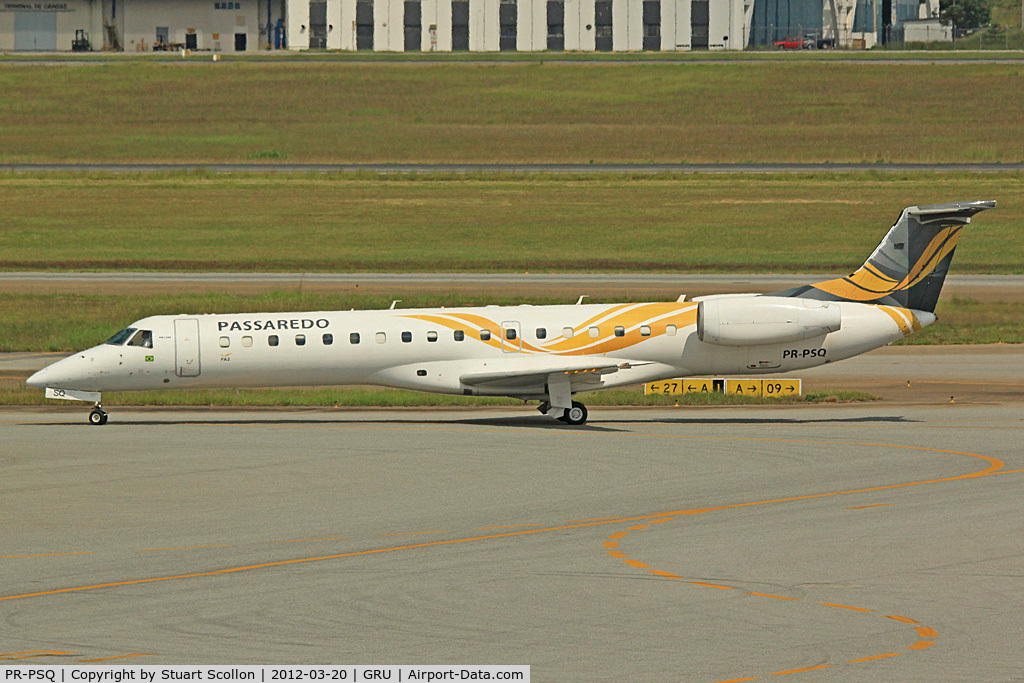 PR-PSQ, 2000 Embraer EMB-145EP (ERJ-145EP) C/N 145244, Passaredo