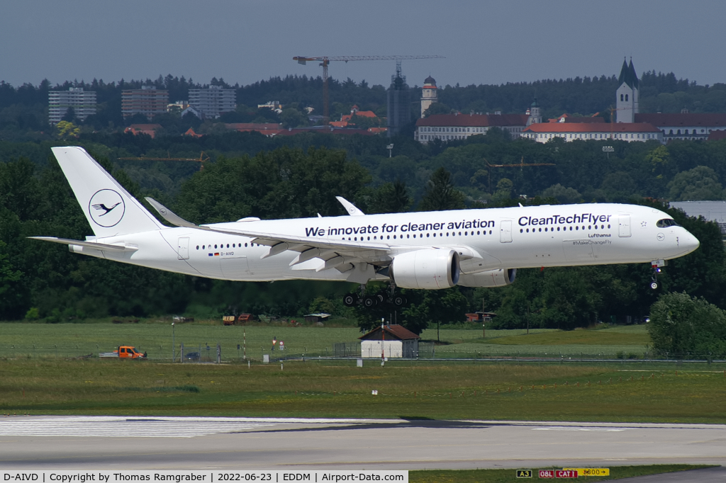 D-AIVD, 2018 Airbus A350-941 C/N 280, Lufthansa Airbus A350-900 
