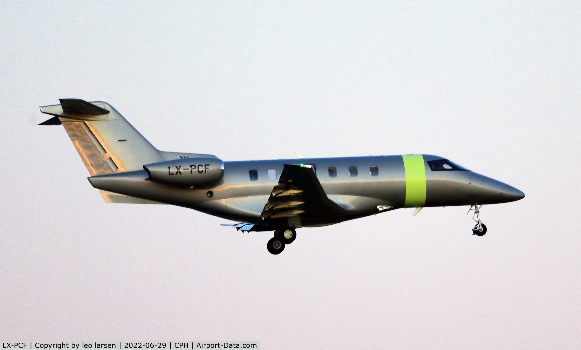 LX-PCF, 2020 Pilatus PC-24 C/N 179, Copenhagen 29.6.2022