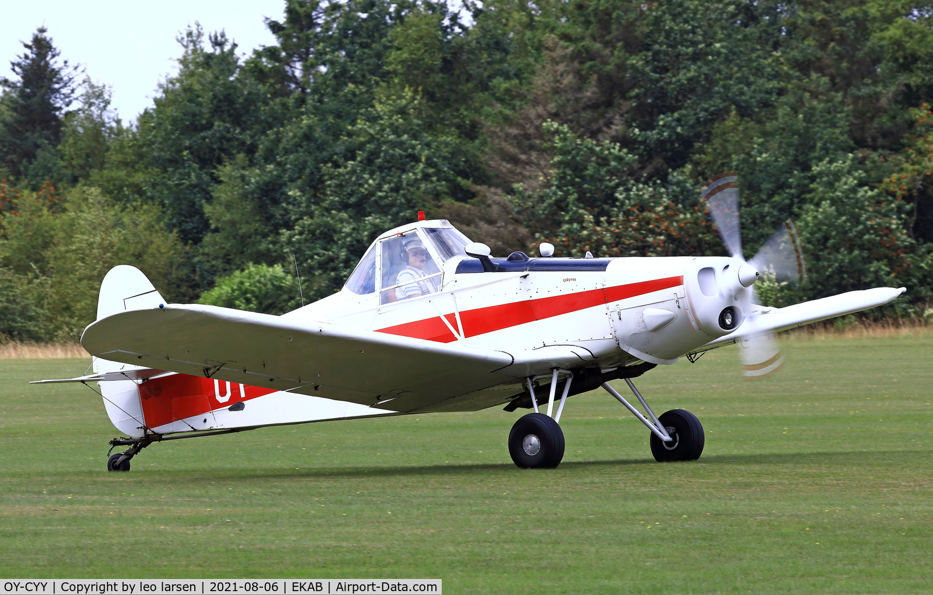 OY-CYY, 1966 Piper PA-25-235 C/N 25-4018, Arnborg 6.8.2021