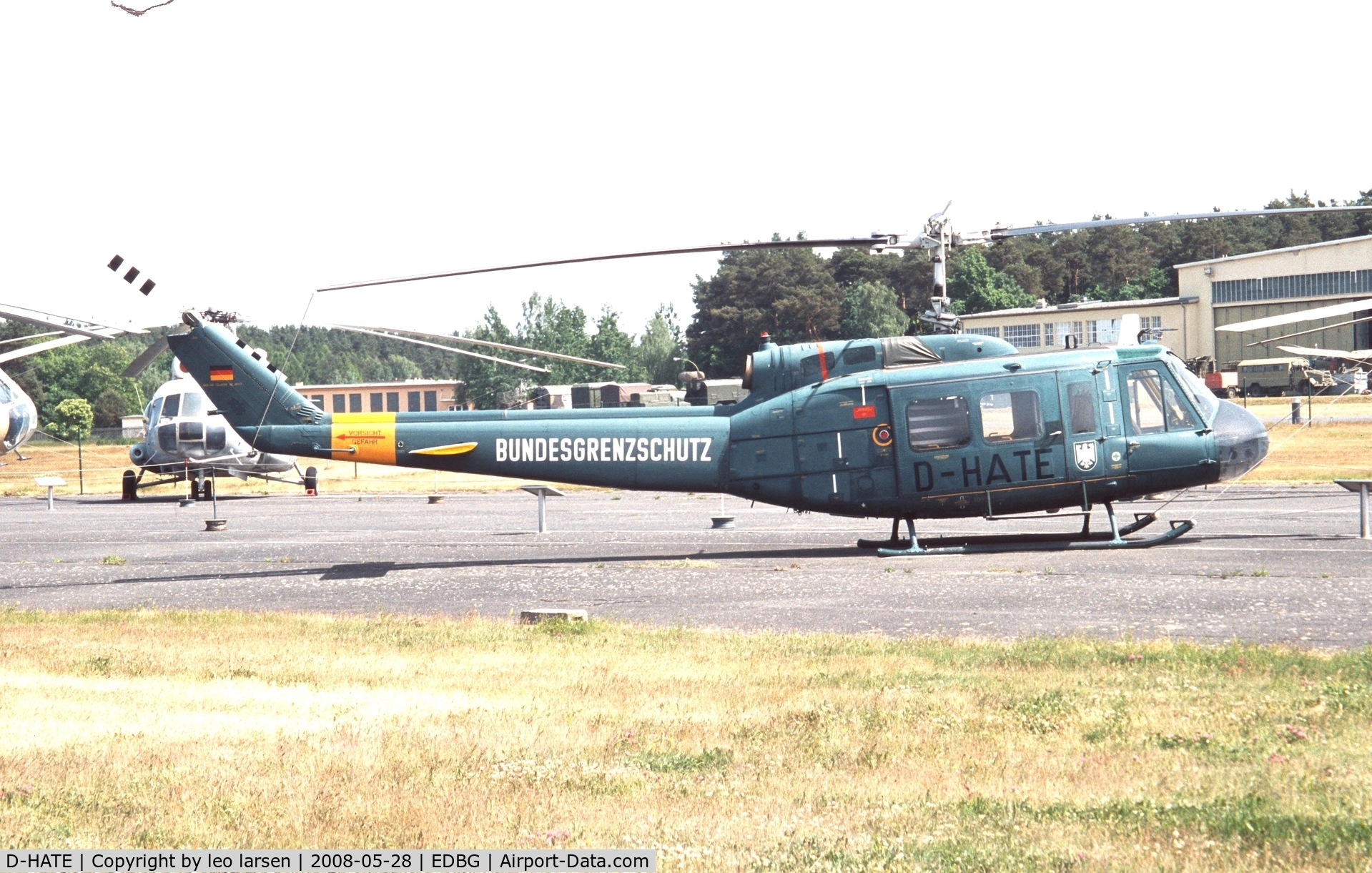 D-HATE, 1970 Bell (Dornier) UH-1D Iroquois (205) C/N 8063, Gatow Air Museum28.5.2008