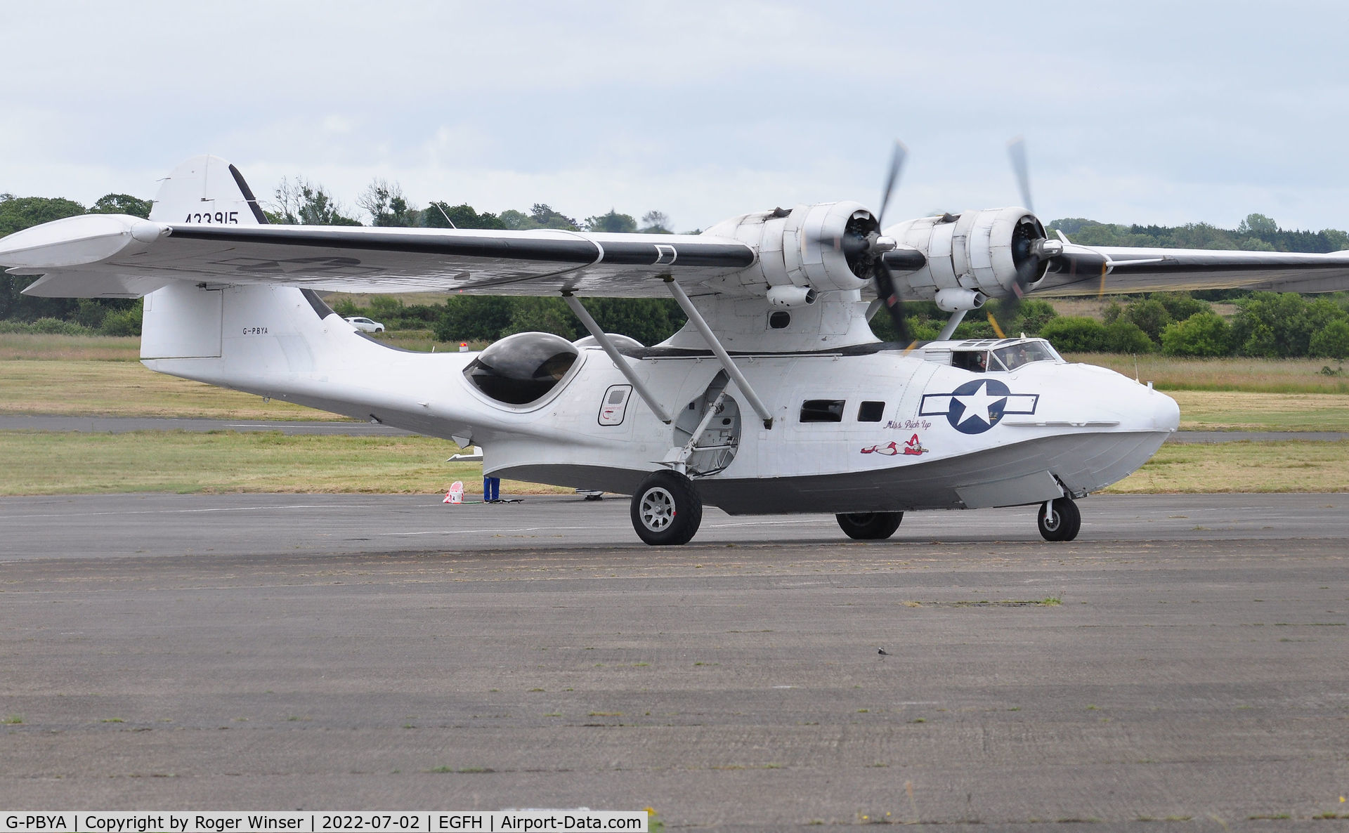 G-PBYA, 1944 Consolidated (Canadian Vickers) PBV-1A Canso A C/N CV-283, Visiting PBV-1A Canso.