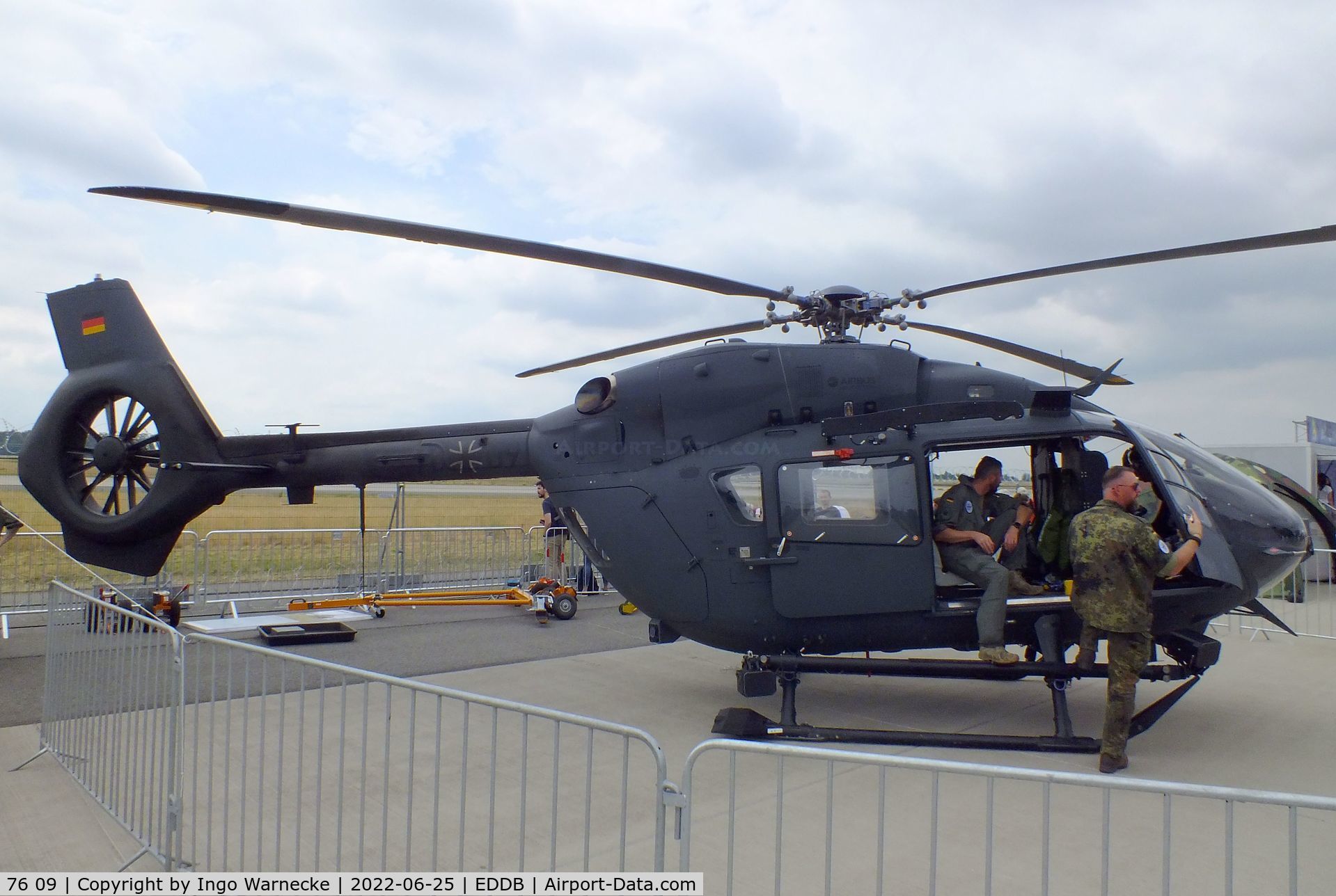 76 09, Airbus Helicopters H-145M (BK-117D-2) C/N 20096, Airbus Helicopters H145M LUH SOF of the Bundeswehr Spezialkräfte (german special operations forces) at ILA 2022, Berlin
