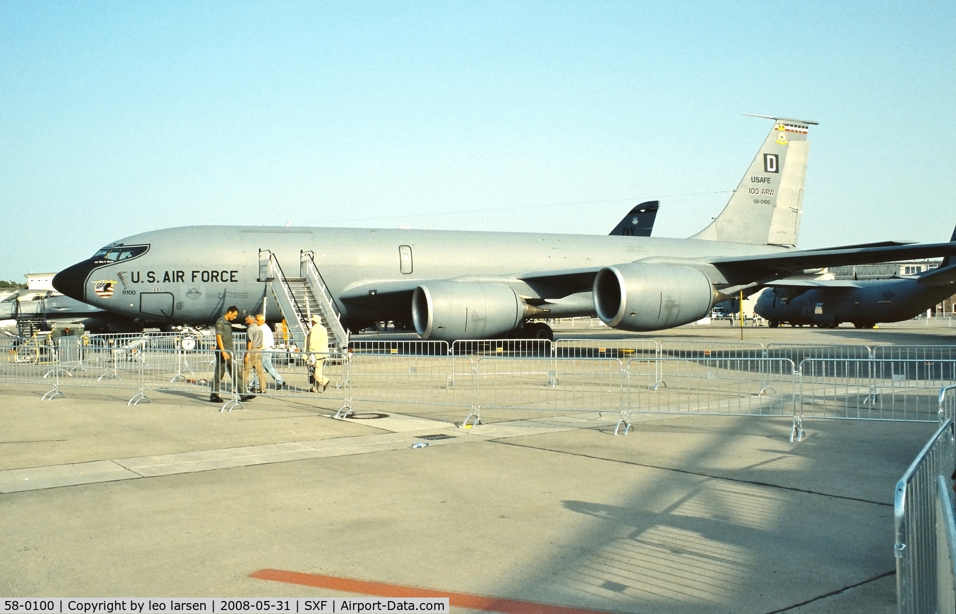 58-0100, 1958 Boeing KC-135R Stratotanker C/N 17845, Berlin ILA 31.5.2008