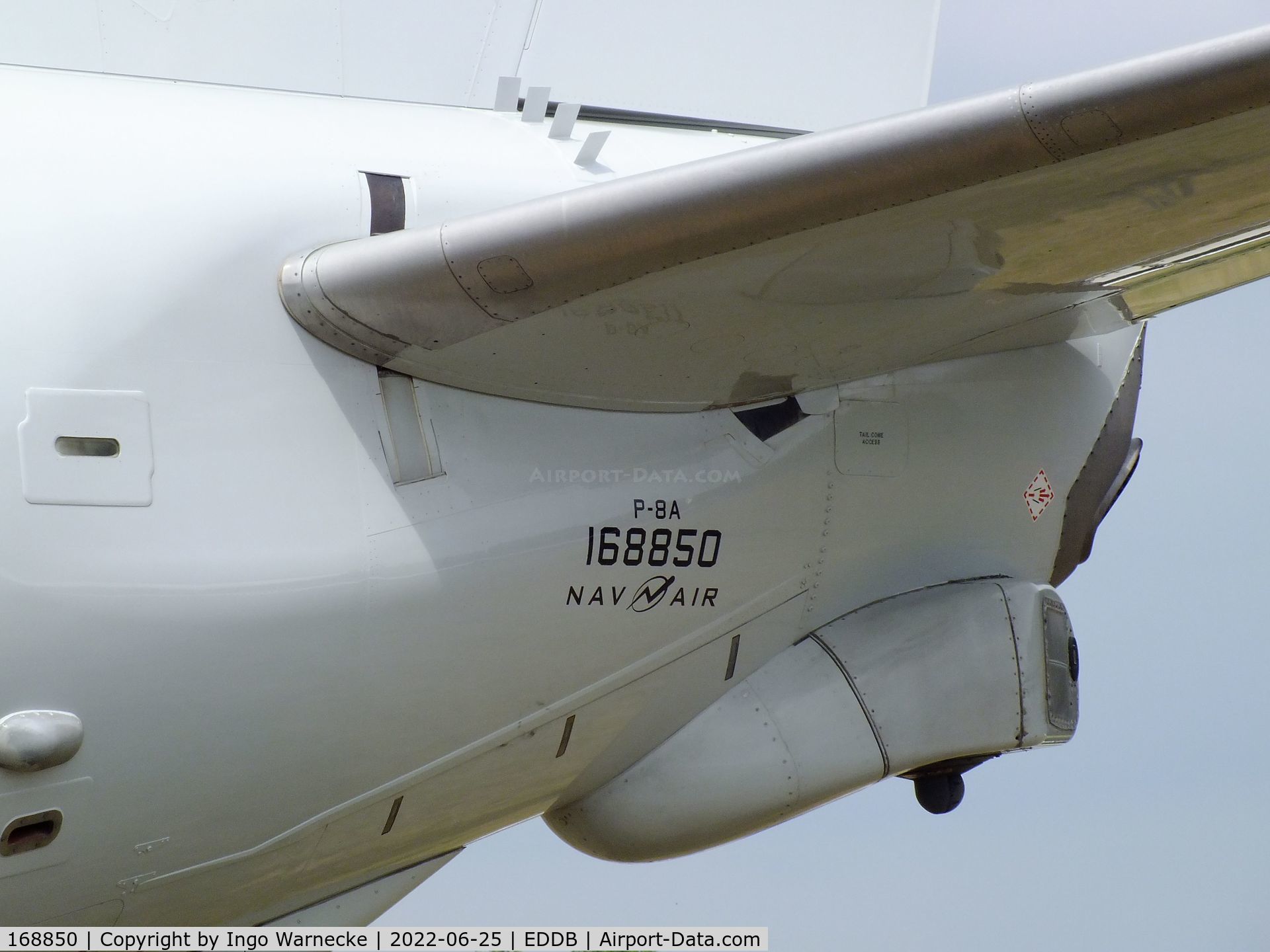 168850, 2015 Boeing P-8A Poseidon C/N 44142, Boeing P-8A Poseidon of the US Navy at ILA 2022, Berlin