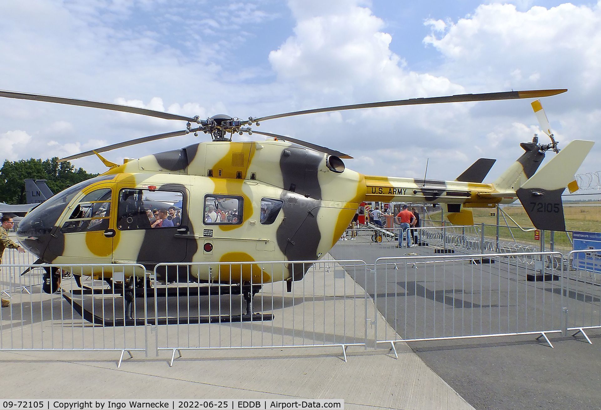 09-72105, 2009 Eurocopter UH-72A Lakota C/N 9320, Eurocopter UH-72A Lakota of the US Army at ILA 2022, Berlin