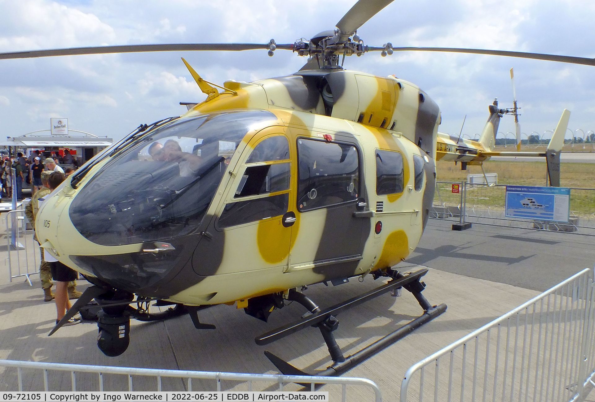 09-72105, 2009 Eurocopter UH-72A Lakota C/N 9320, Eurocopter UH-72A Lakota of the US Army at ILA 2022, Berlin