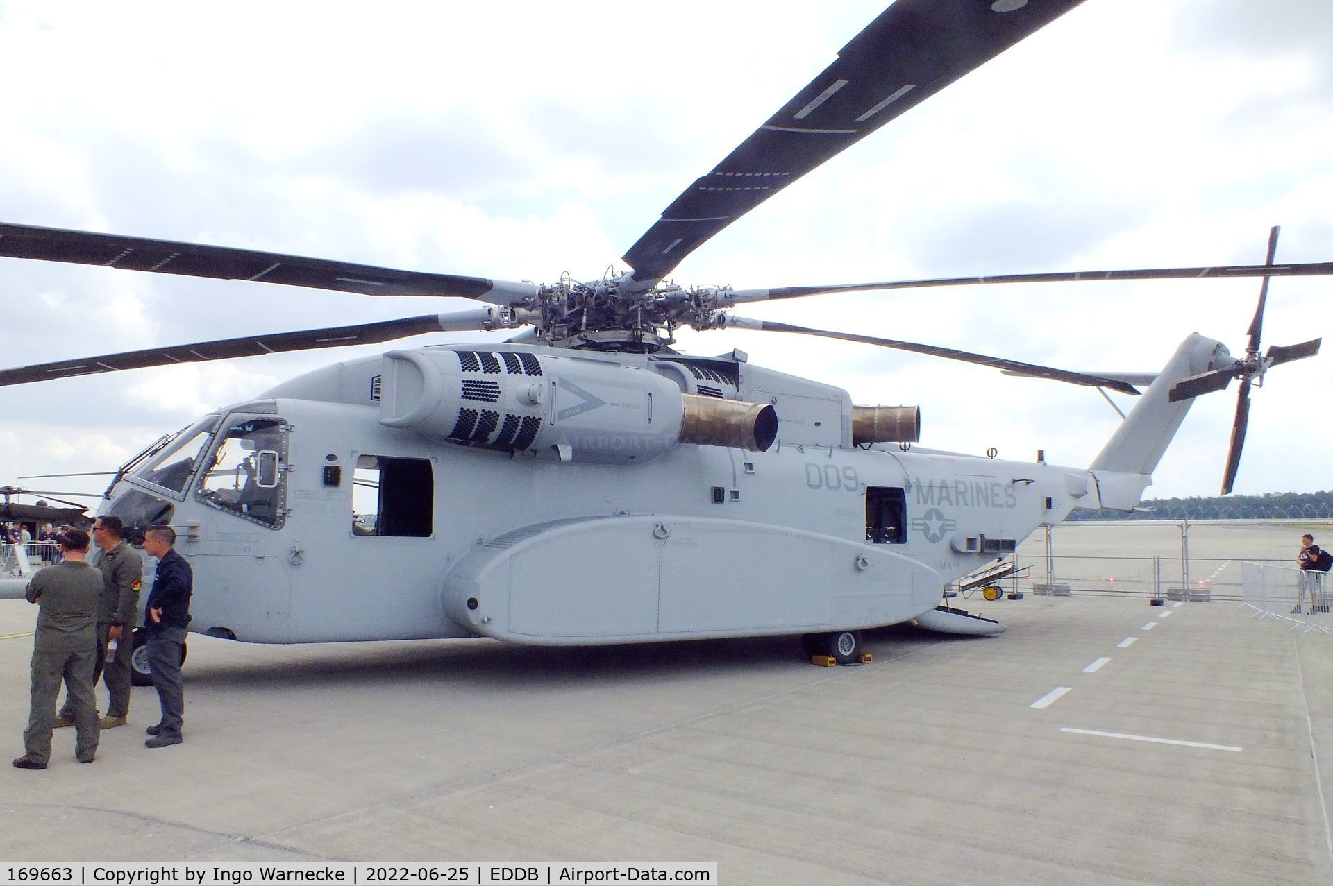 169663, Sikorsky CH-53K King Stallion C/N 95, Sikorsky CH-53K King Stallion of the USMC at ILA 2022, Berlin
