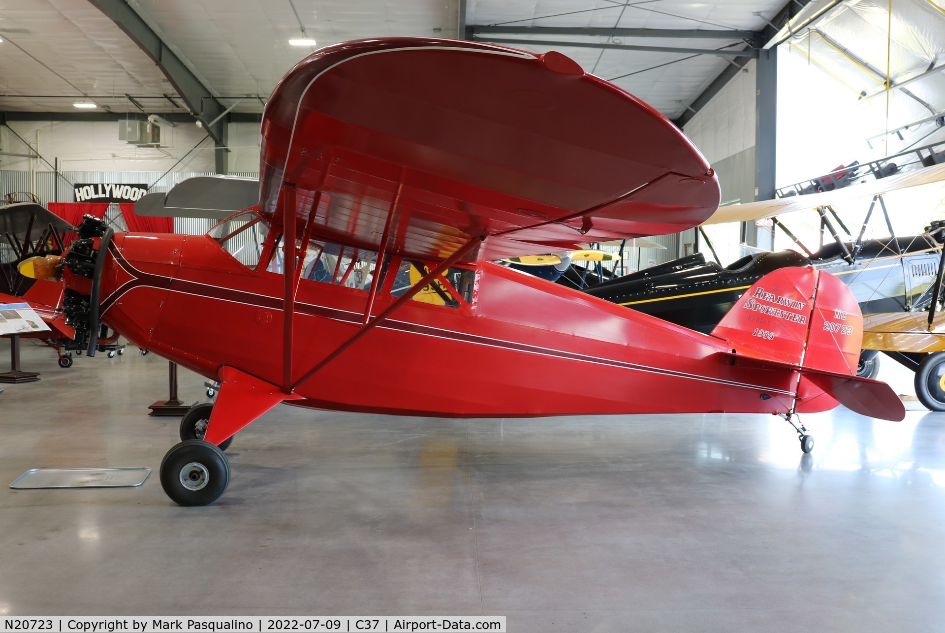 N20723, 1938 Rearwin 8500 Deluxe C/N 618D, Rearwin 8500 Deluxe