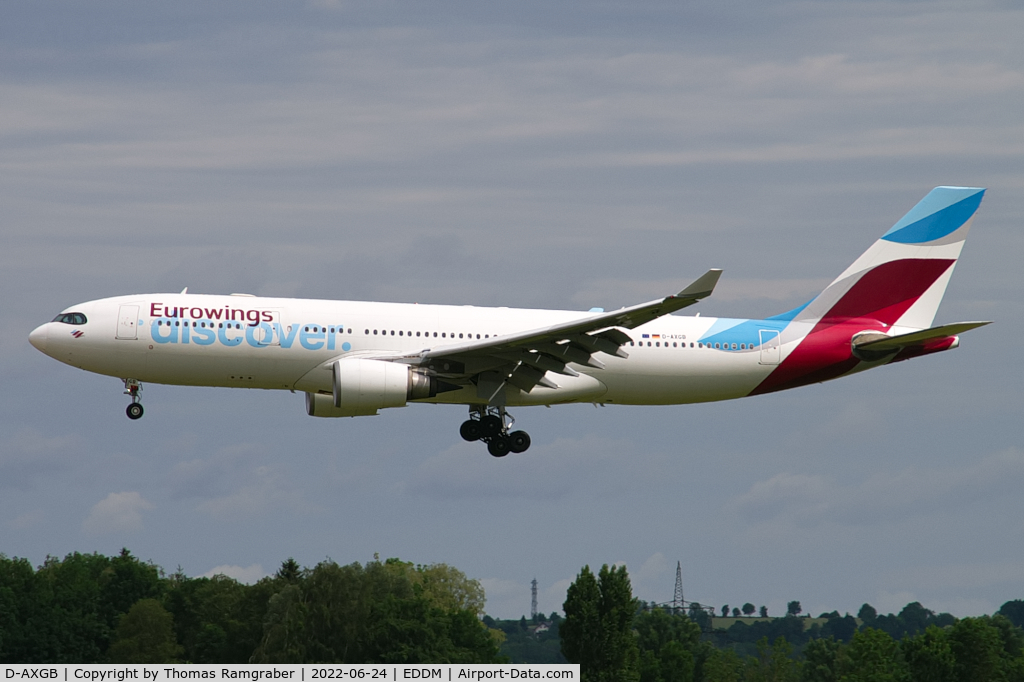 D-AXGB, 2005 Airbus A330-202 C/N 684, Eurowings Discover Airbus A330-200