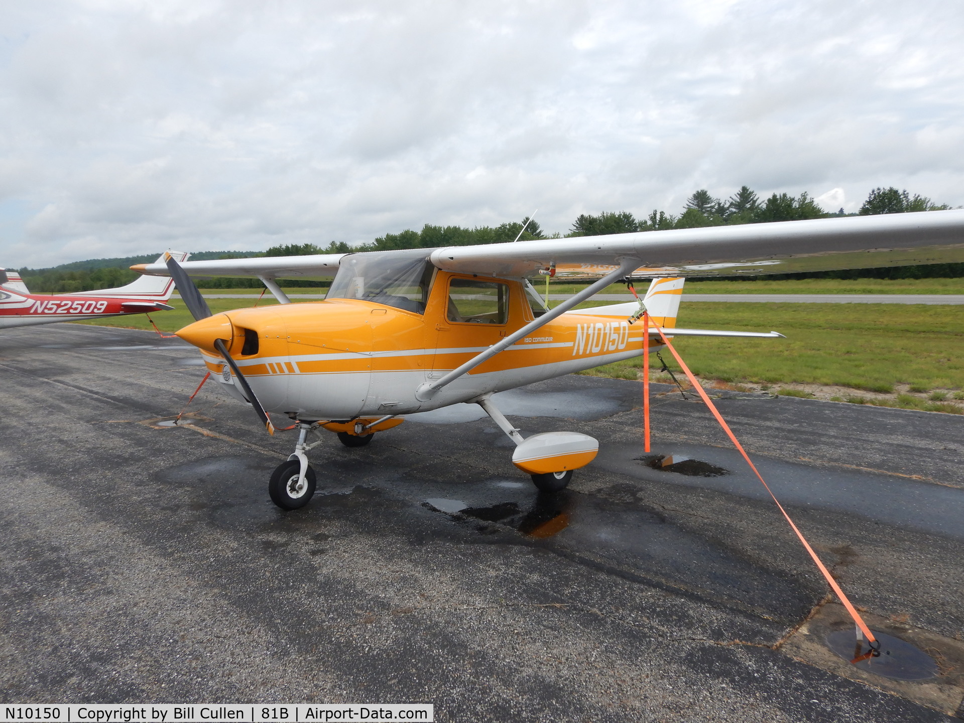 N10150, 1973 Cessna 150L C/N 15074810, Parked at 81B Oxford ME