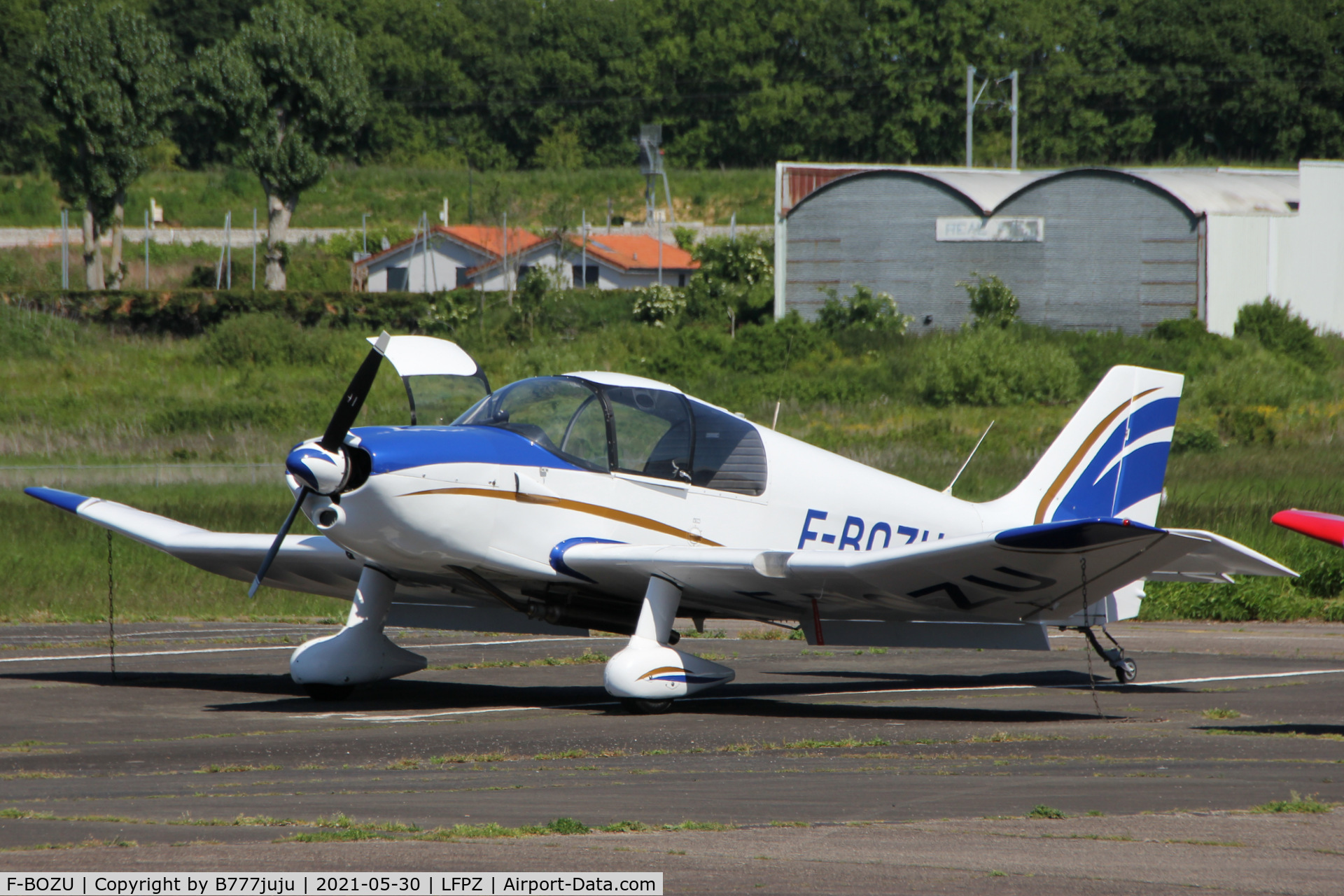 F-BOZU, CEA Jodel DR-221 Dauphin C/N 76, at Saint-Cyr