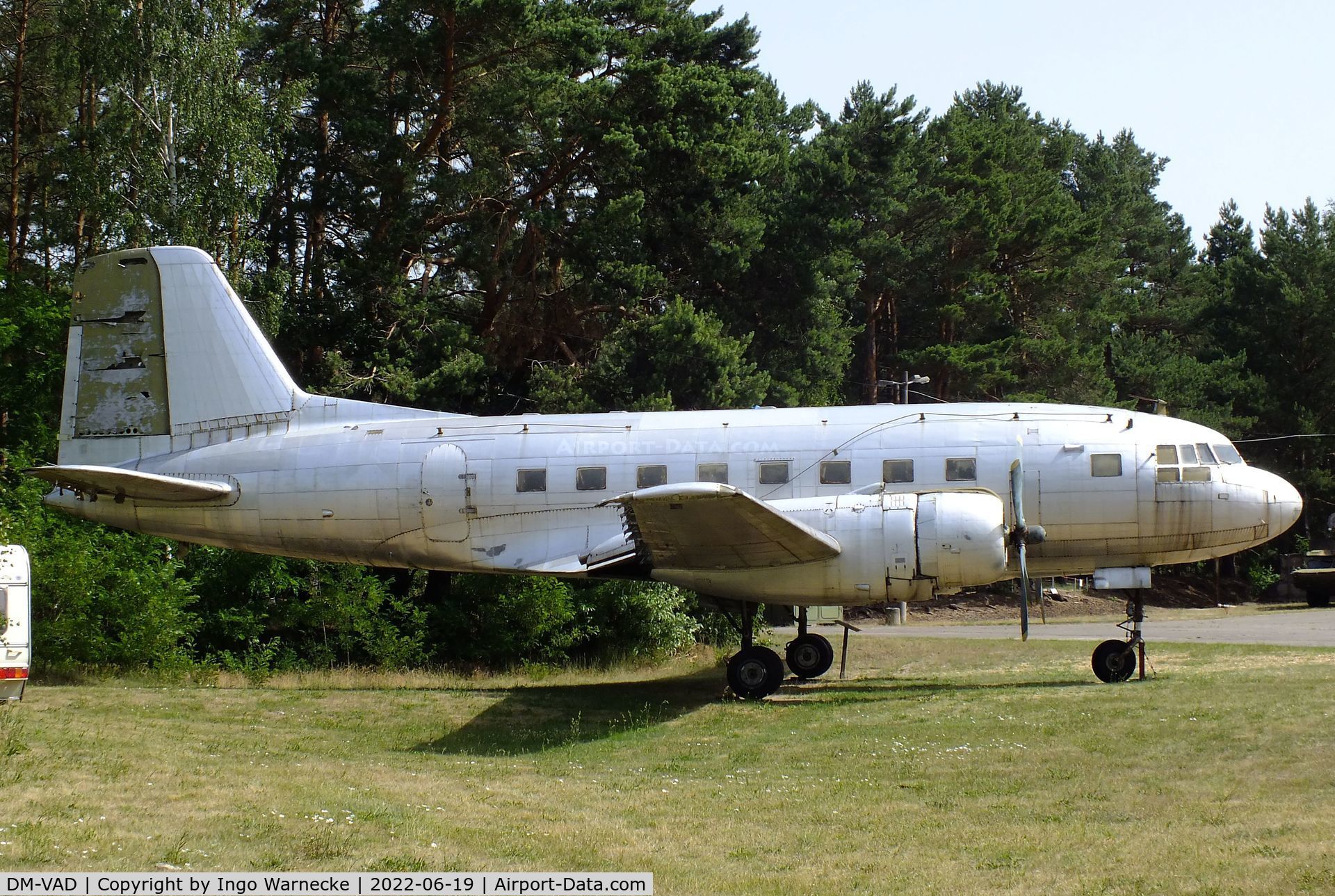 DM-VAD, 1958 Ilyushin (VEB) Il-14P C/N 14803035, Ilyushin (VEB) Il-14P CRATE at the Luftfahrtmuseum Finowfurt