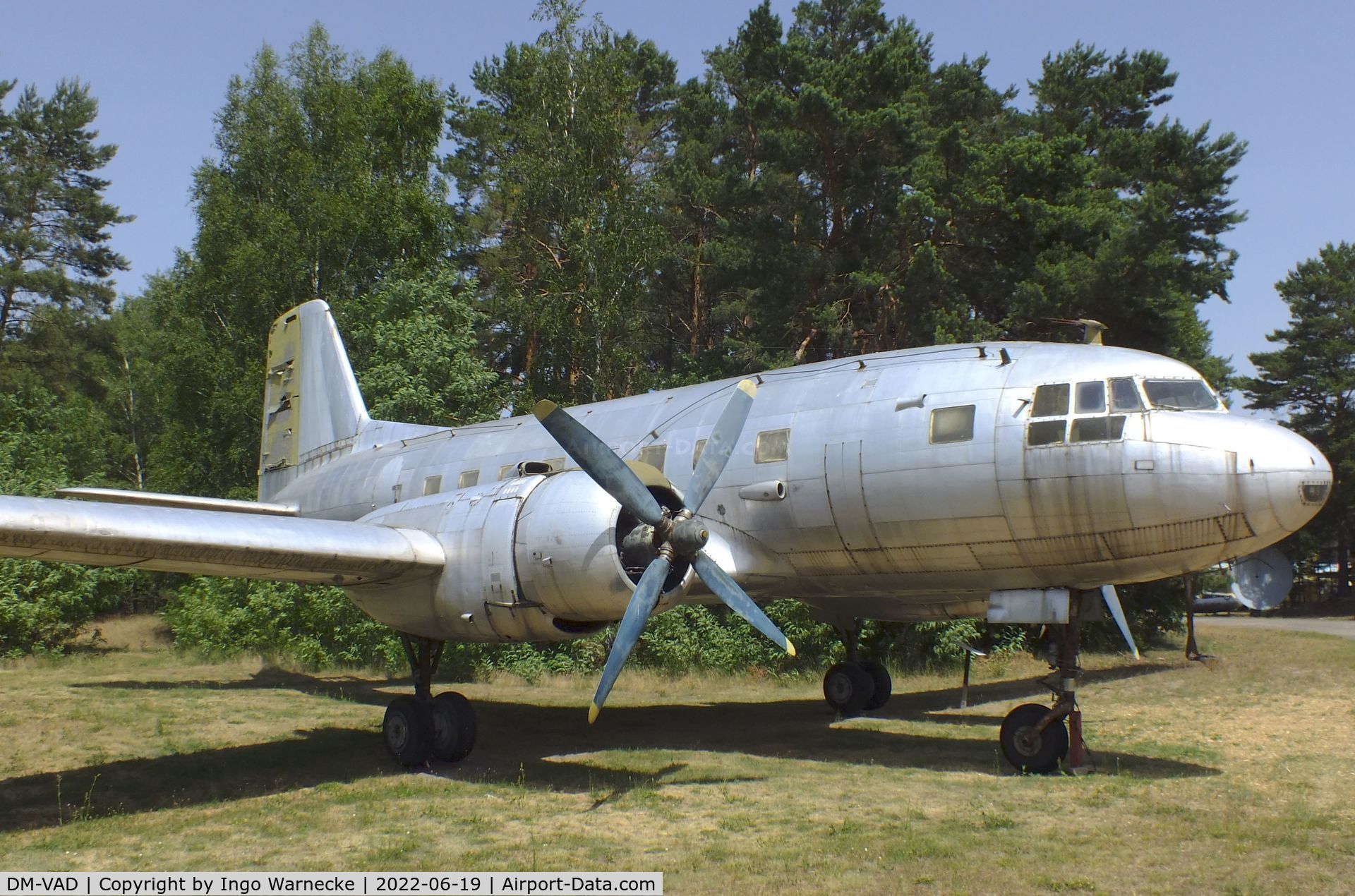 DM-VAD, 1958 Ilyushin (VEB) Il-14P C/N 14803035, Ilyushin (VEB) Il-14P CRATE at the Luftfahrtmuseum Finowfurt