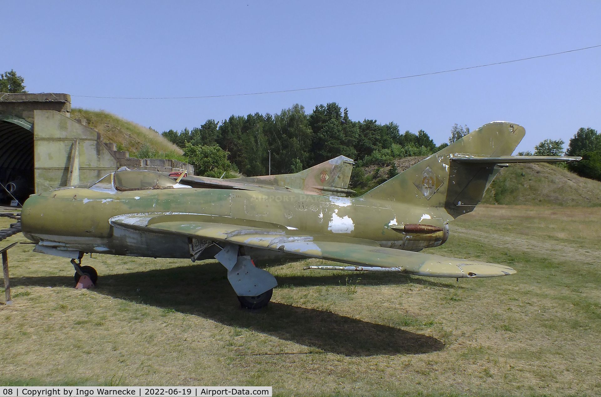 08, 1957 Mikoyan-Gurevich MiG-17F C/N IC06-30, PZL-Mielec Lim-5 (MiG-17F) FRESCO-C at the Luftfahrtmuseum Finowfurt
