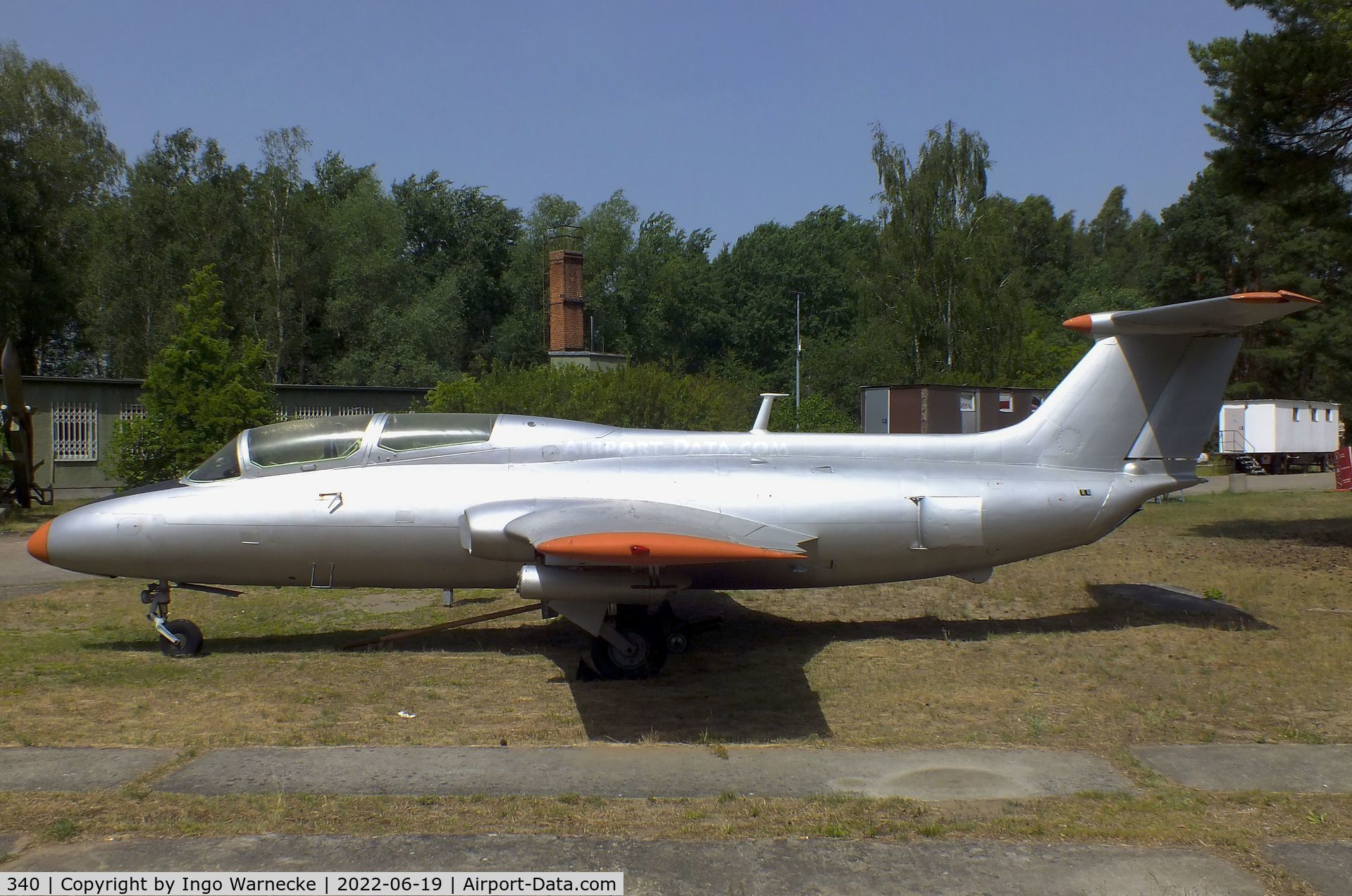 340, 1965 Aero L-29 Delfin C/N 591526, Aero L-29 Delfin MAYA at the Luftfahrtmuseum Finowfurt