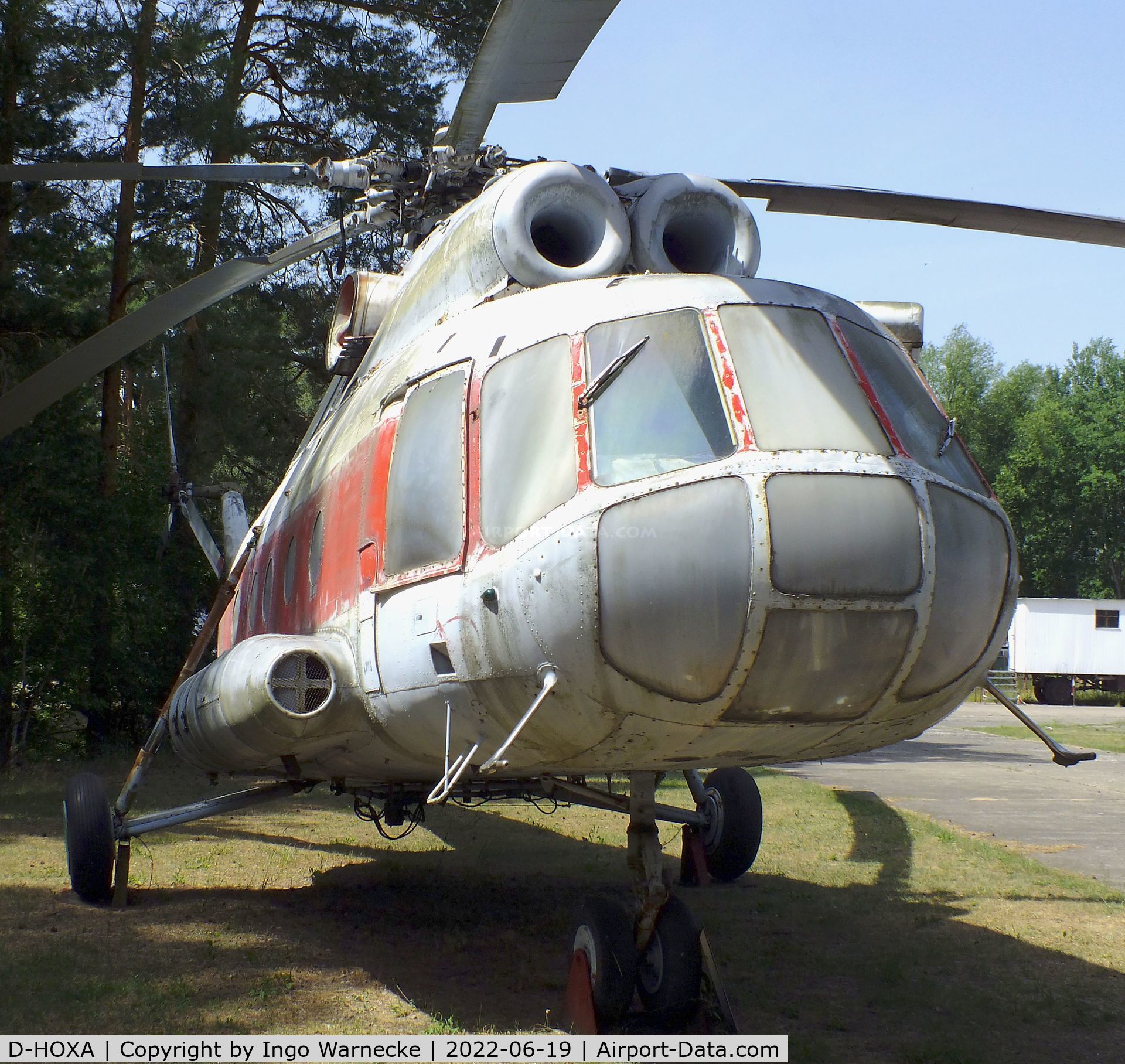 D-HOXA, 1967 Mil MI-8T C/N 0211, Mil Mi-8T HIP-C at the Luftfahrtmuseum Finowfurt