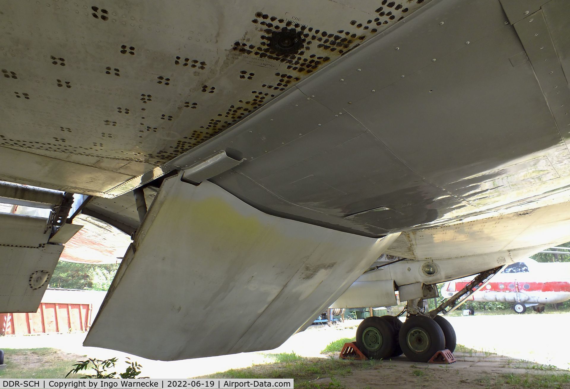 DDR-SCH, Tupolev Tu-134 C/N 9350906, Tupolev Tu-134 CRUSTY at the Luftfahrtmuseum Finowfurt