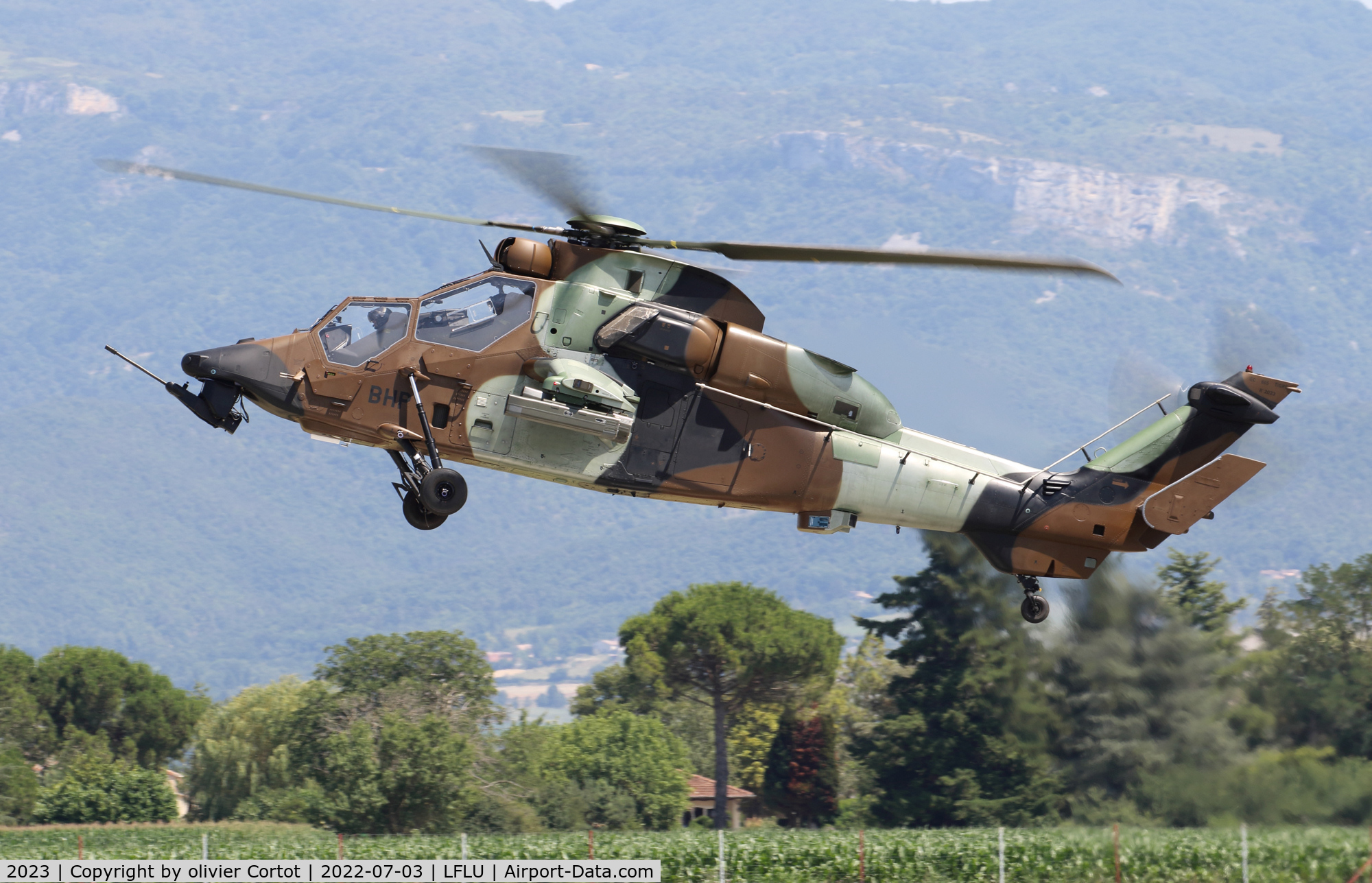 2023, Eurocopter EC-665 Tigre HAP C/N 2023, 2022 airshow