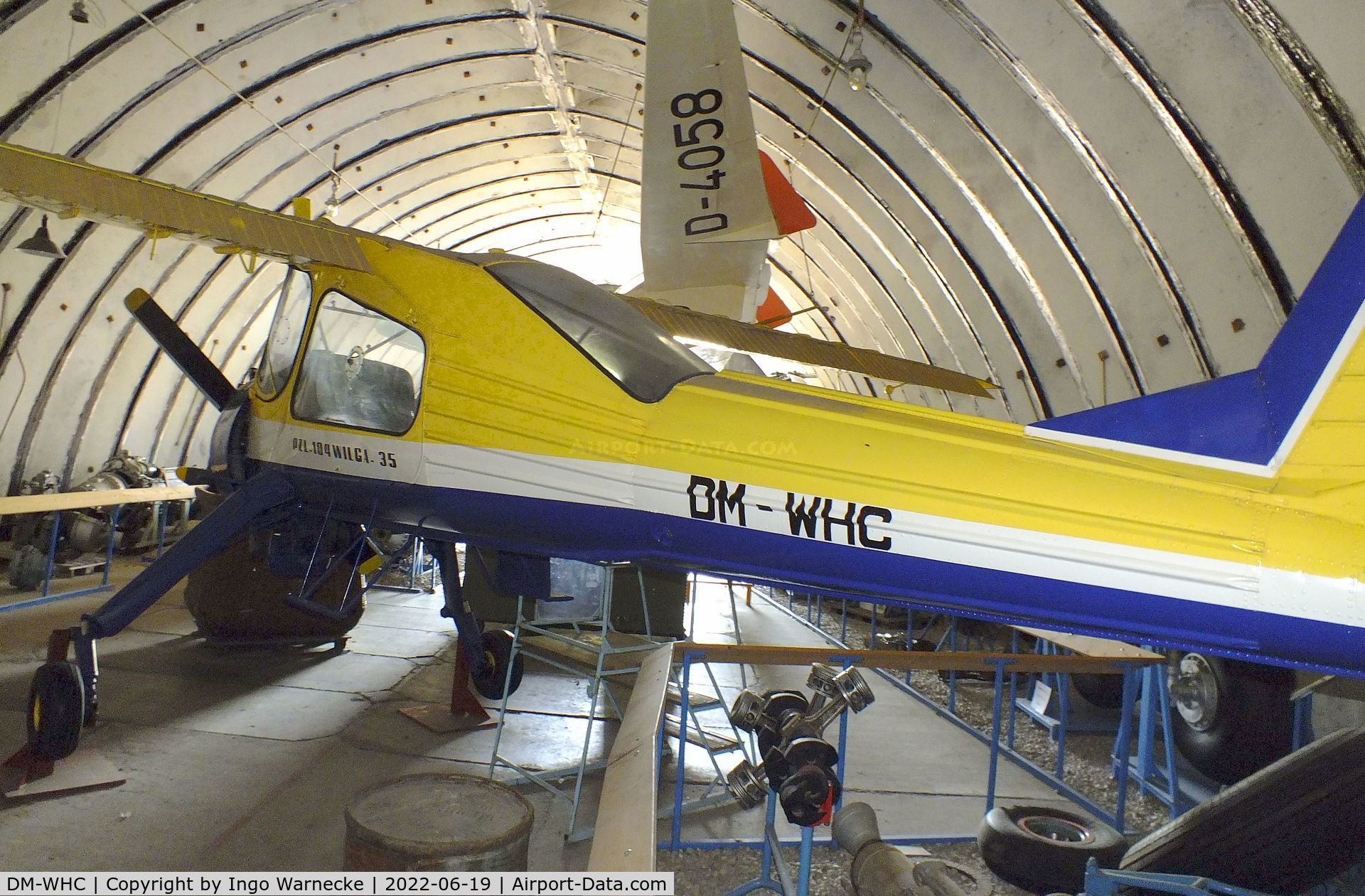 DM-WHC, PZL-Okecie PZL-104 Wilga 35A C/N Not found DM-WHC, Panstowe Zaklady Lotnicze PZL-104 Wilga 35A at the Luftfahrtmuseum Finowfurt