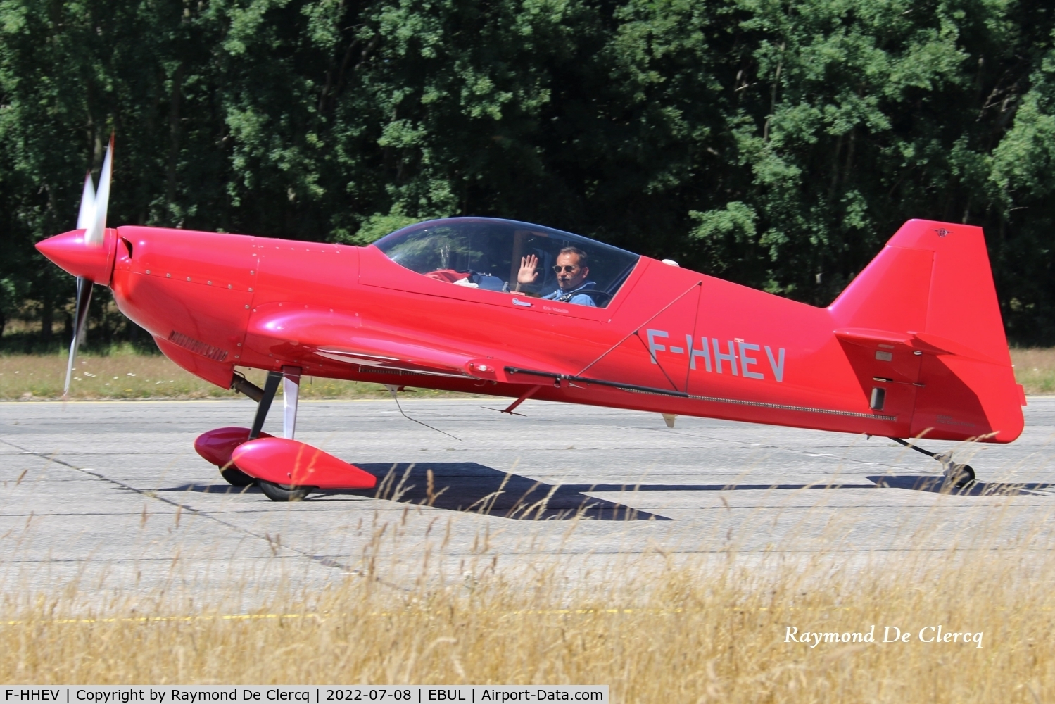 F-HHEV, Mudry CAP-222 C/N 02, At Ursel Avia 2022.