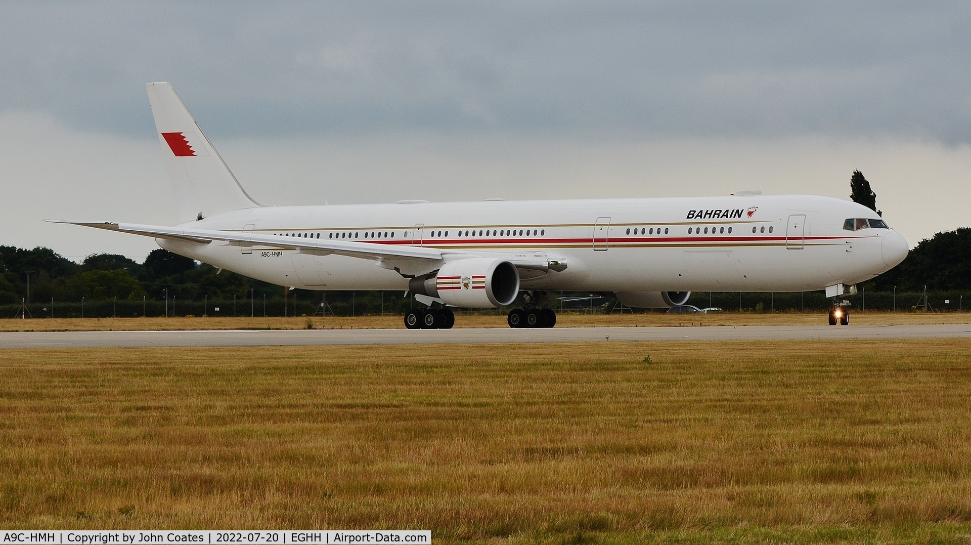 A9C-HMH, 2008 Boeing 767-4FS/ER C/N 34205, Arriving from Stansted