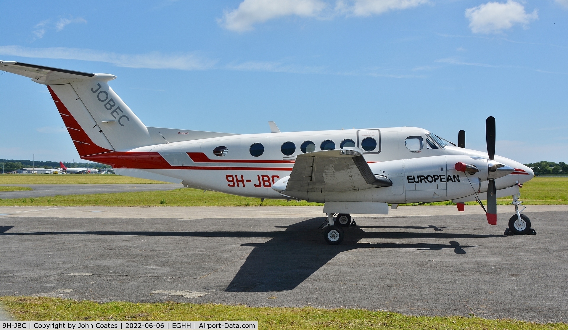 9H-JBC, 1977 Beech 200 Super King Air C/N BB-194, At BAS now with 