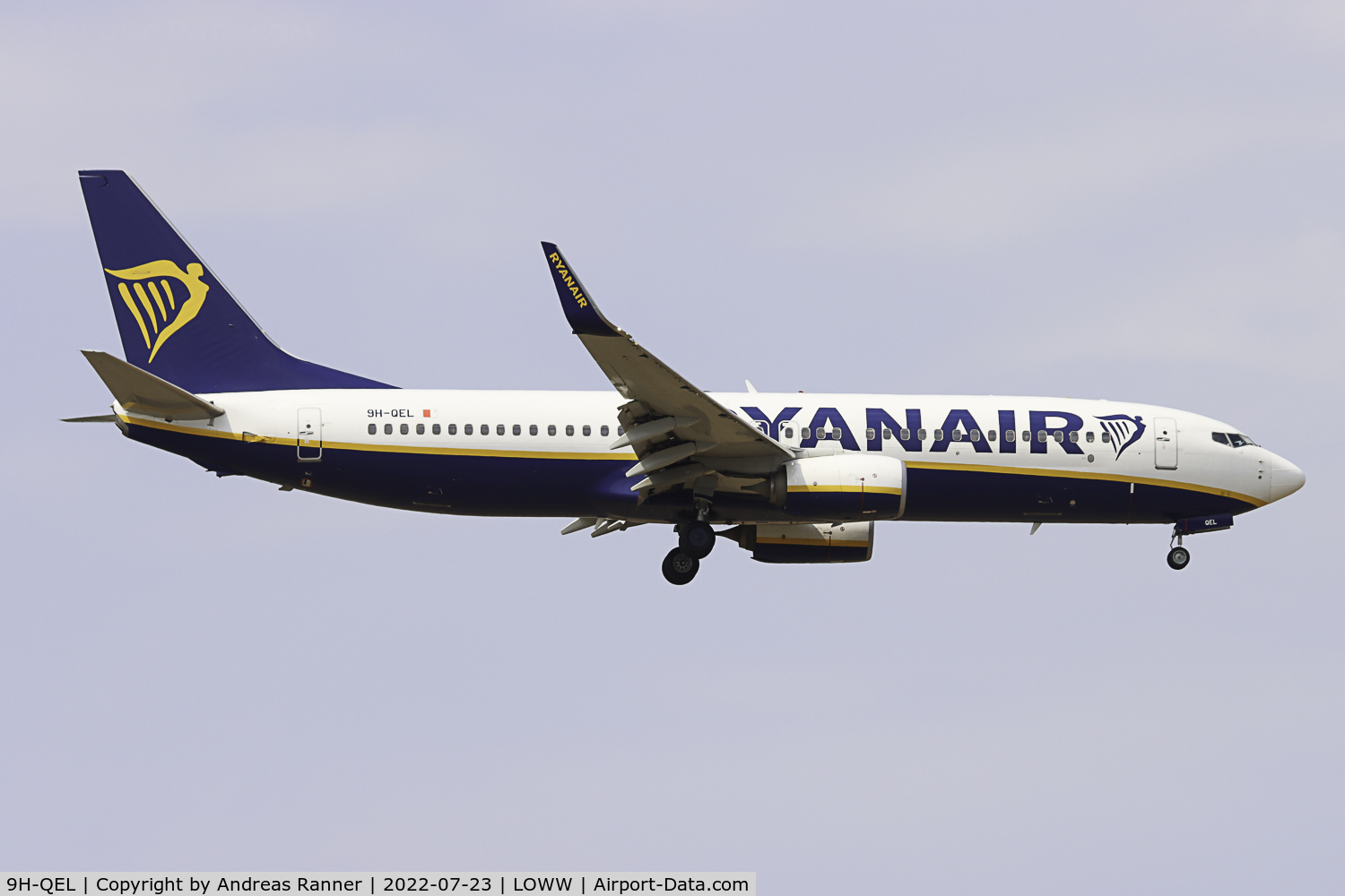 9H-QEL, 2018 Boeing 737-8AS C/N 44831, Ryanair (Malta Air) Boeing 737