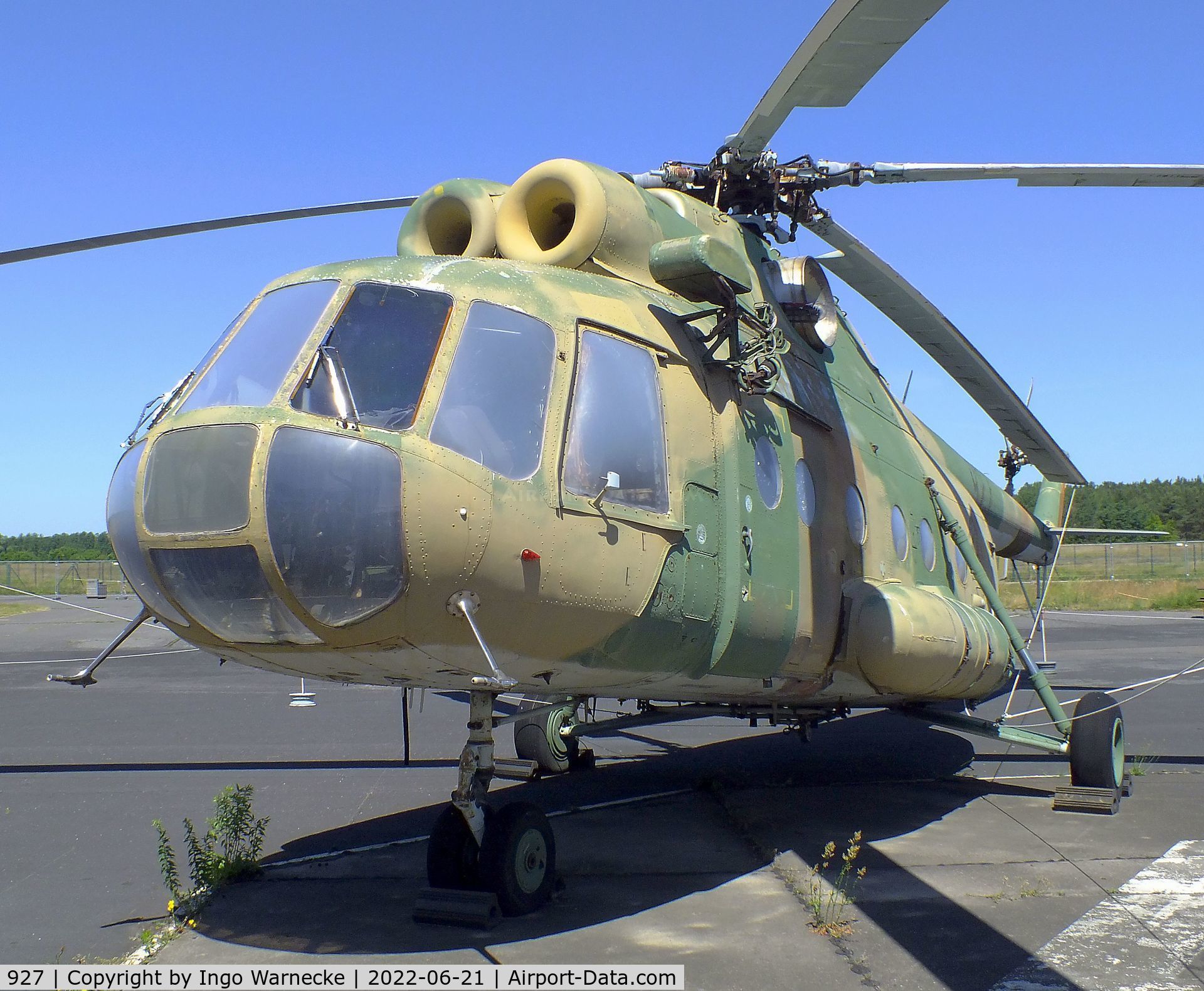 927, Mil Mi-8T Hip C/N 10543, Mil Mi-8T HIP at the MHM Berlin-Gatow (aka Luftwaffenmuseum, German Air Force Museum)